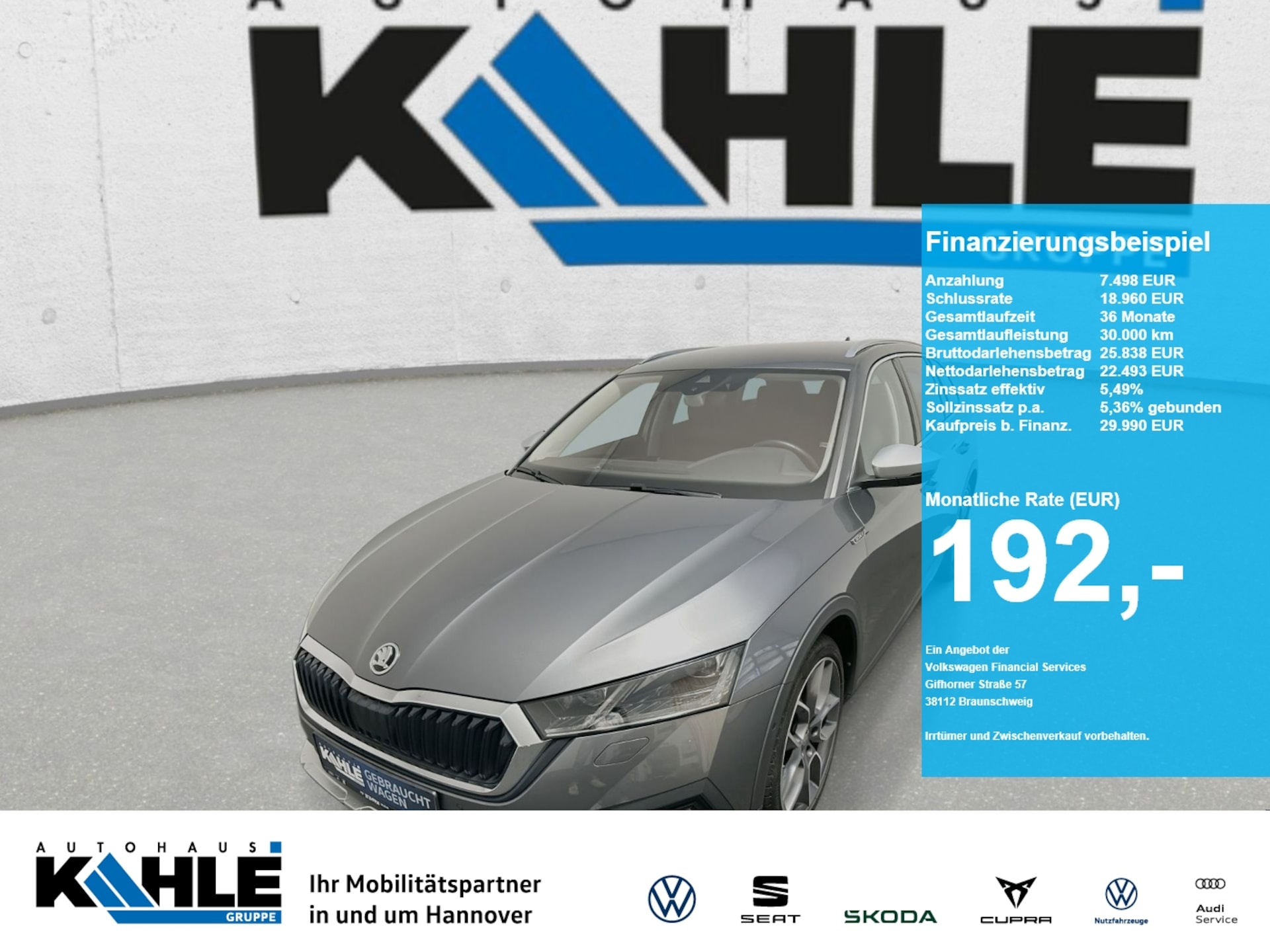Skoda Octavia Combi SCOUT