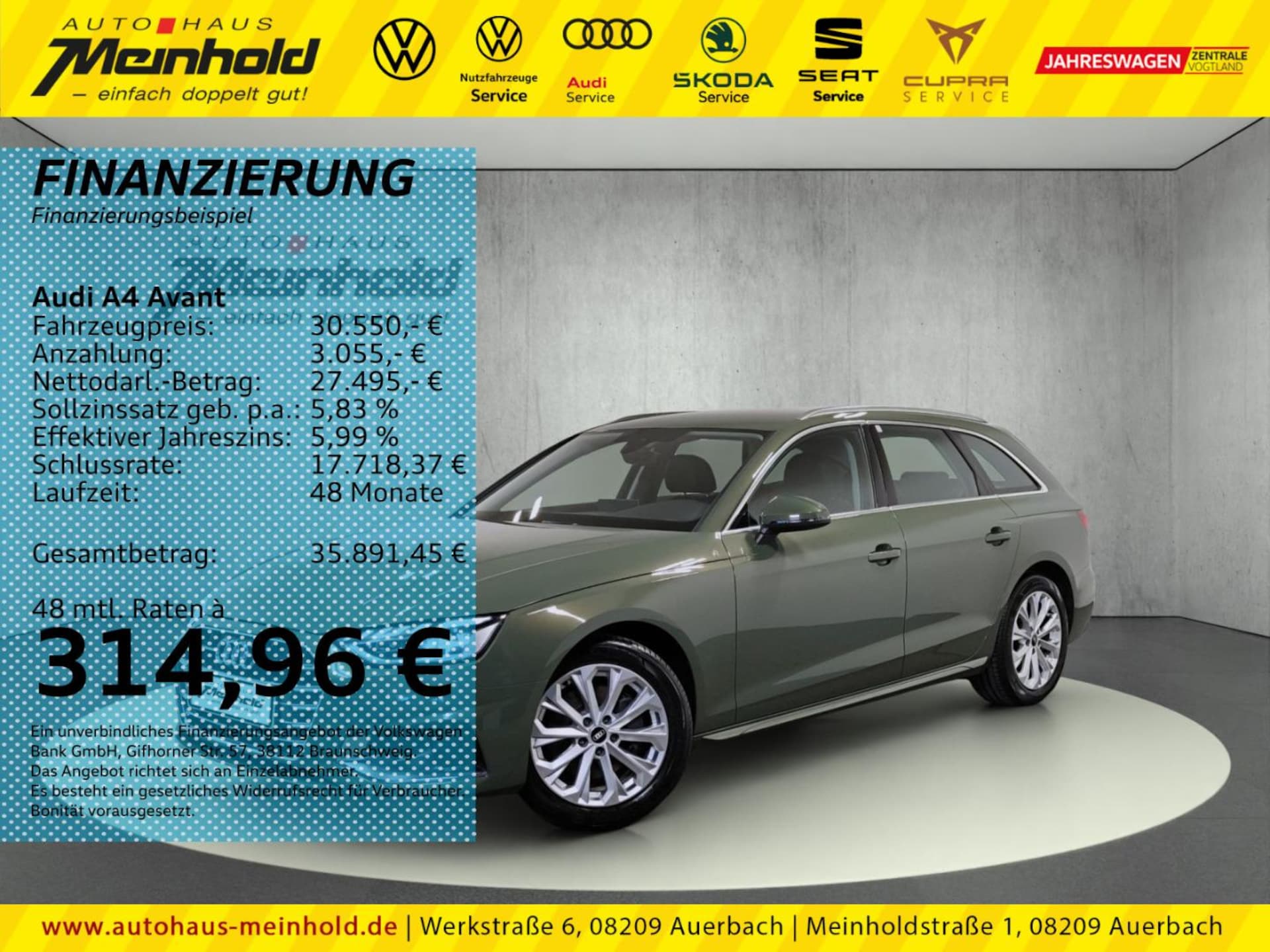 Audi A4 Avant Advanced