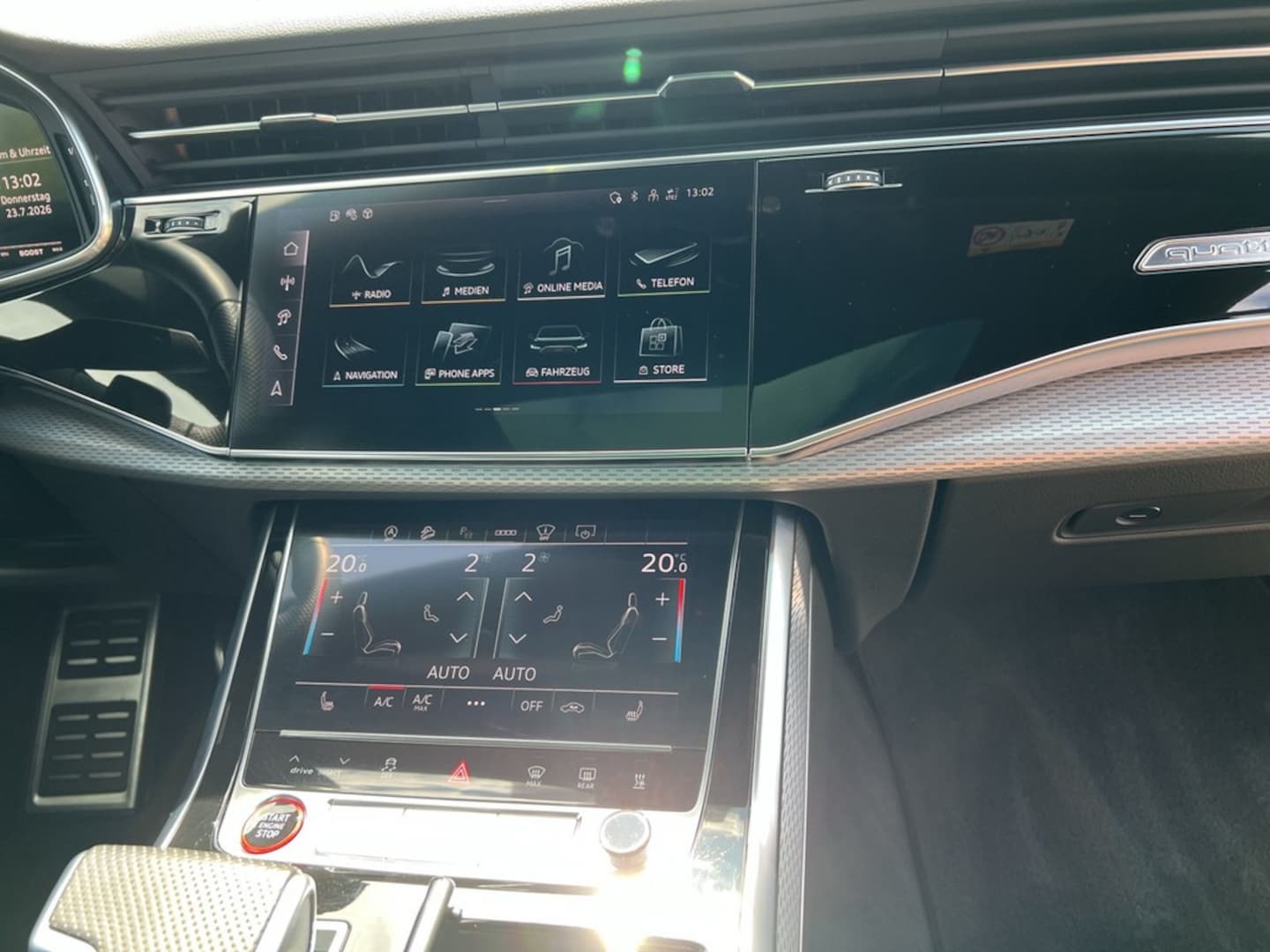 Bild über Audi SQ8 SUV TFSI quattro tiptronic - für weitere Informationen kontaktieren Sie den Audi Partner