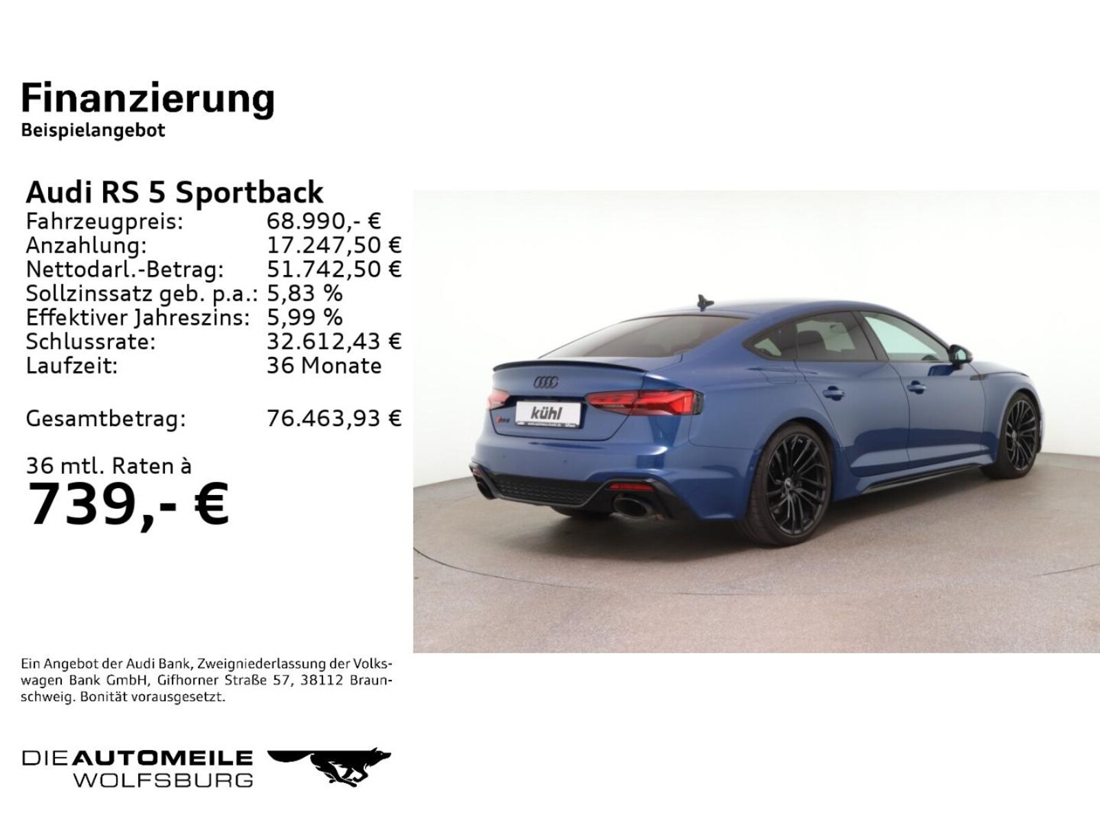 Audi RS 5 Sportback – Bild 2