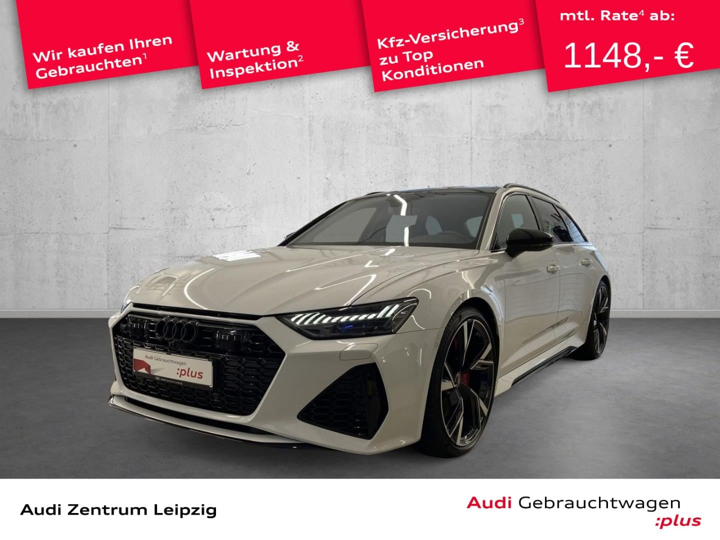 Bild über Audi RS 6 Avant TFSI quattro tiptronic - für weitere Informationen kontaktieren Sie den Audi Partner