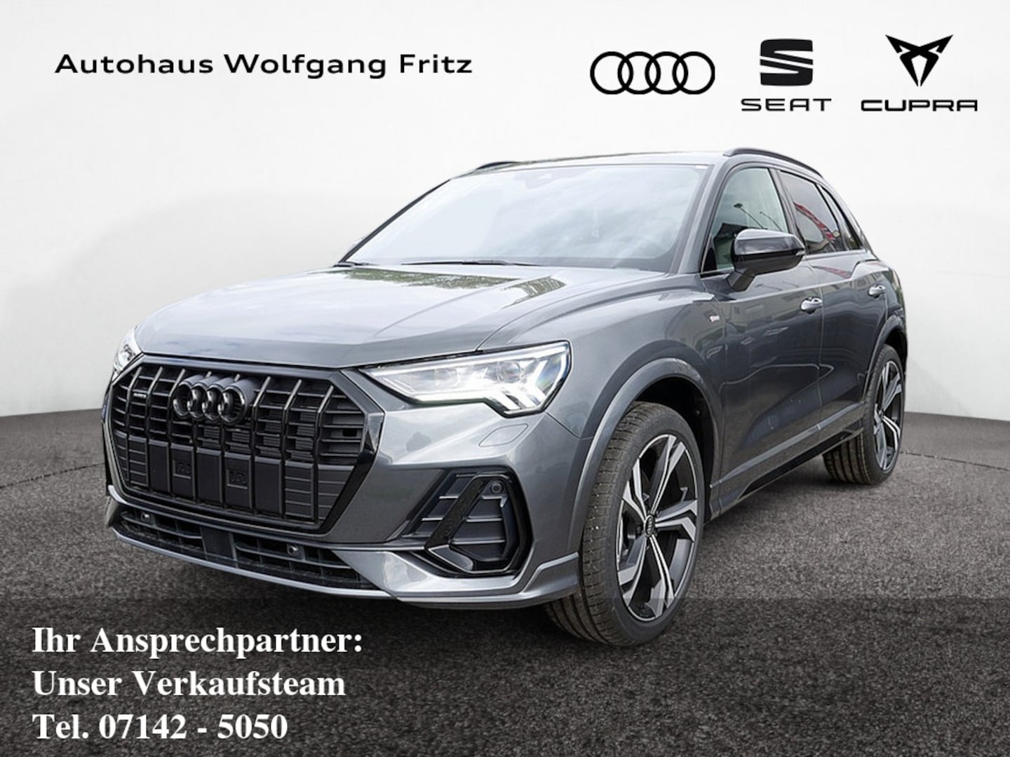 Bild über Audi Q3 TFSI quattro 180 kW S tronic - für weitere Informationen kontaktieren Sie den Audi Partner