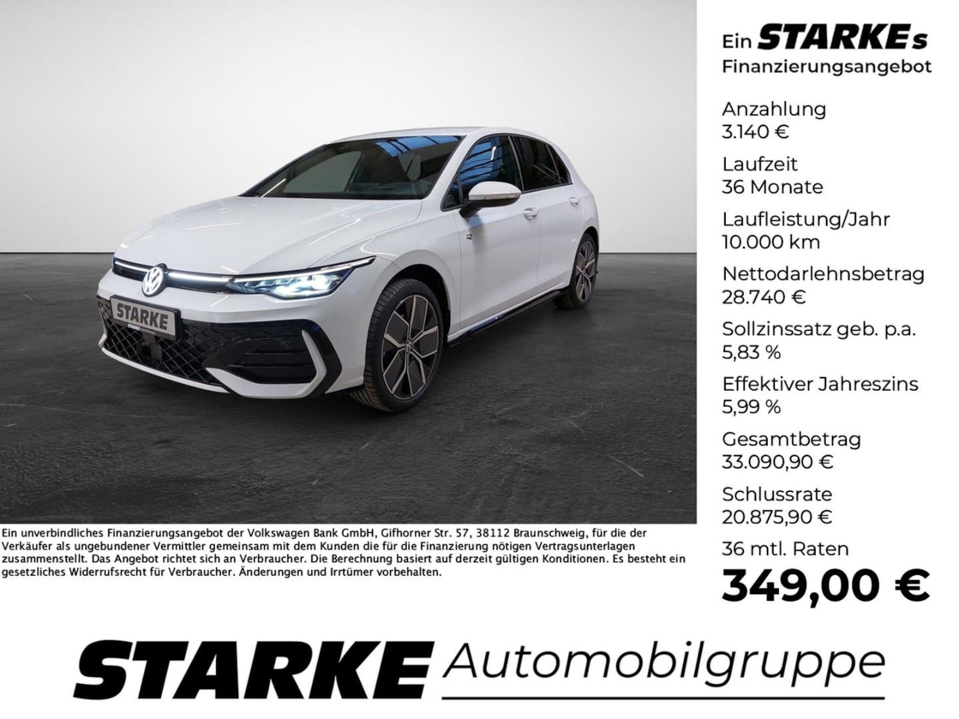 Volkswagen Golf R-Line