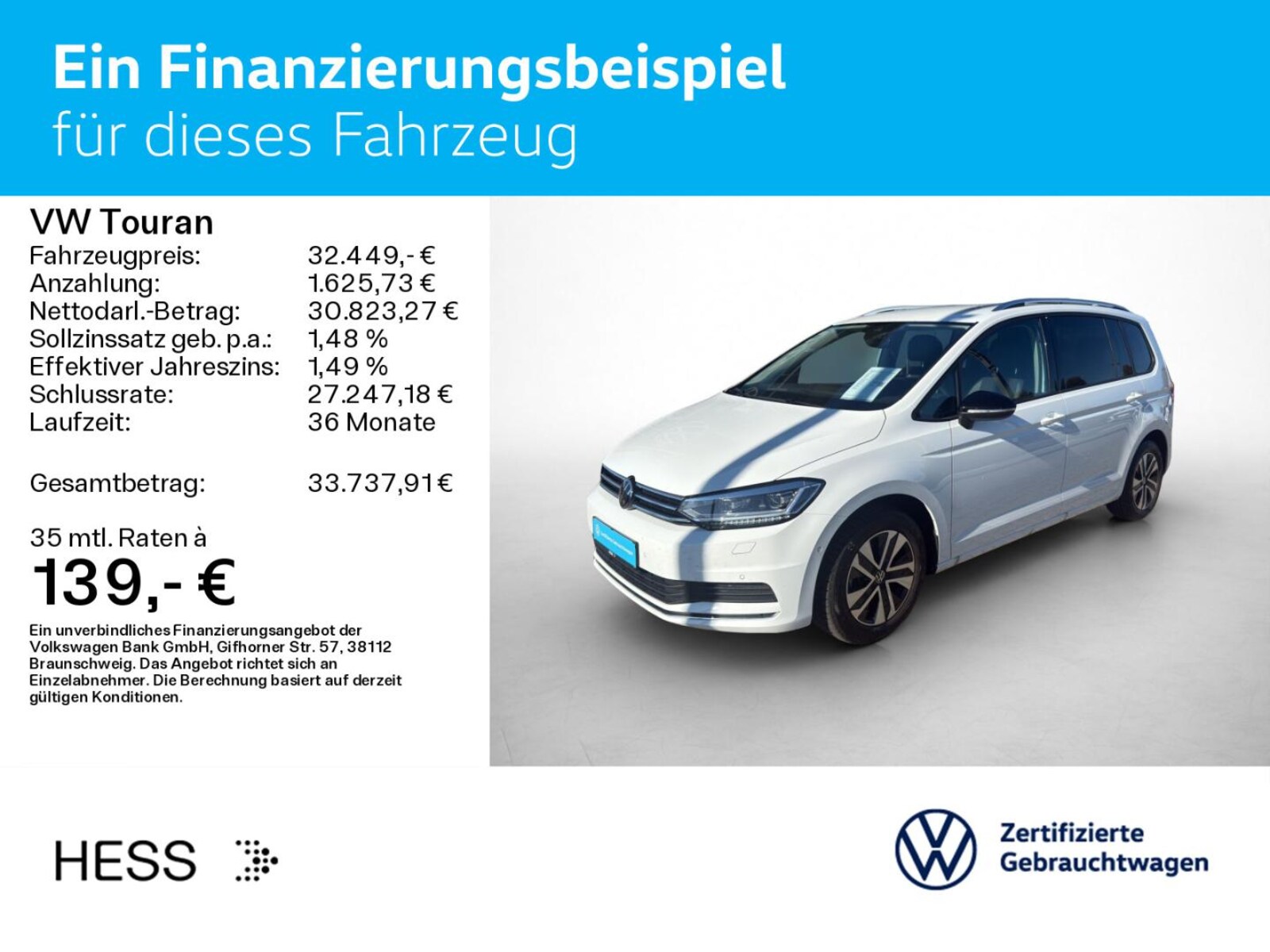 Volkswagen Touran – Bild 2