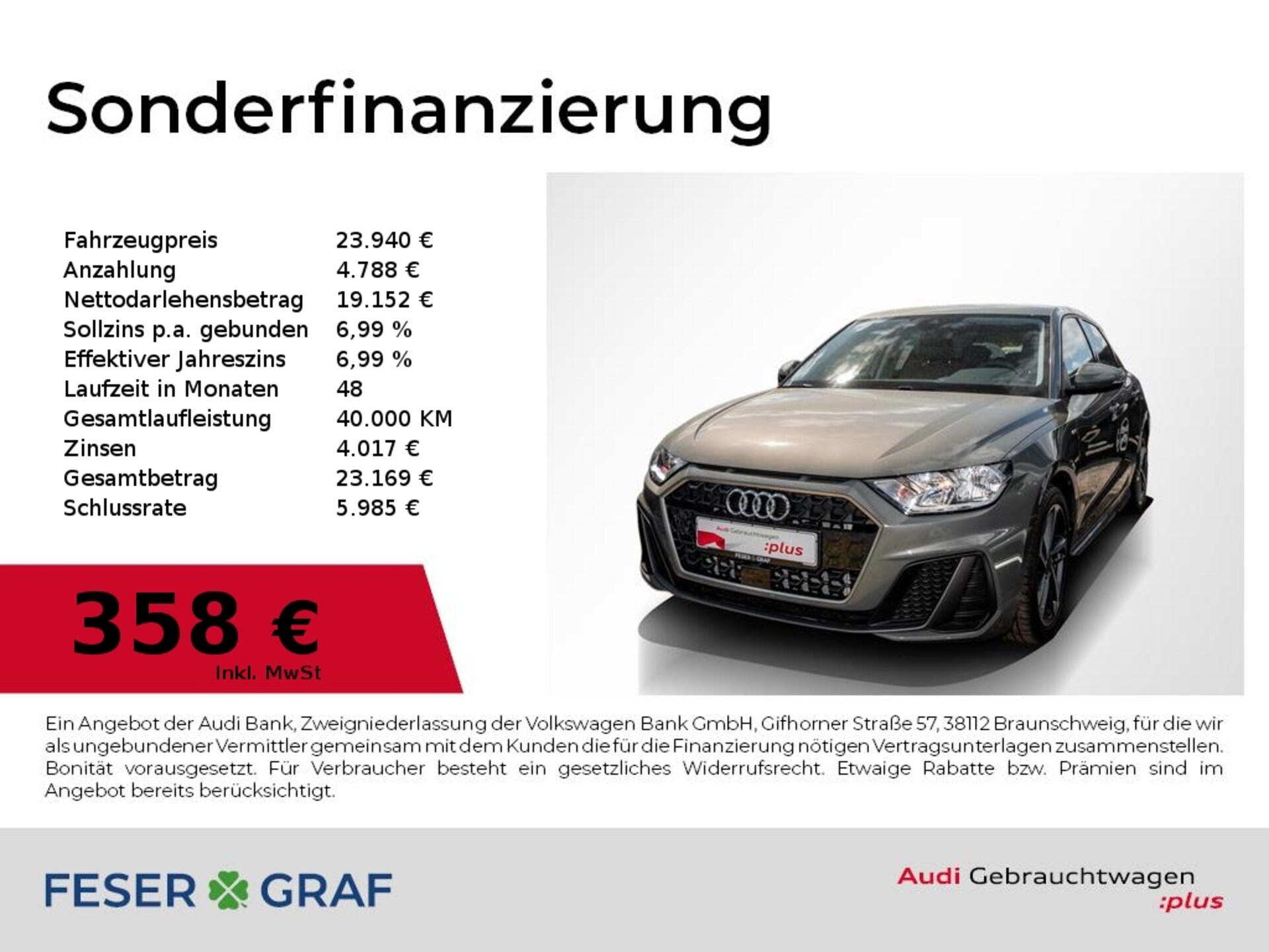 Audi A1 Sportback S line