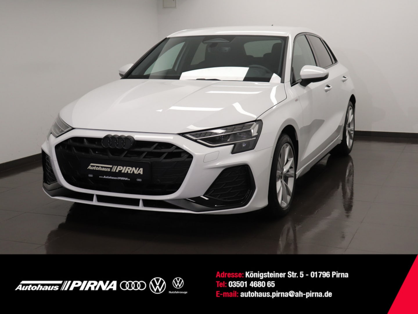 Bild über Audi A3 Sportback TFSI 110 kW S tronic - für weitere Informationen kontaktieren Sie den Audi Partner