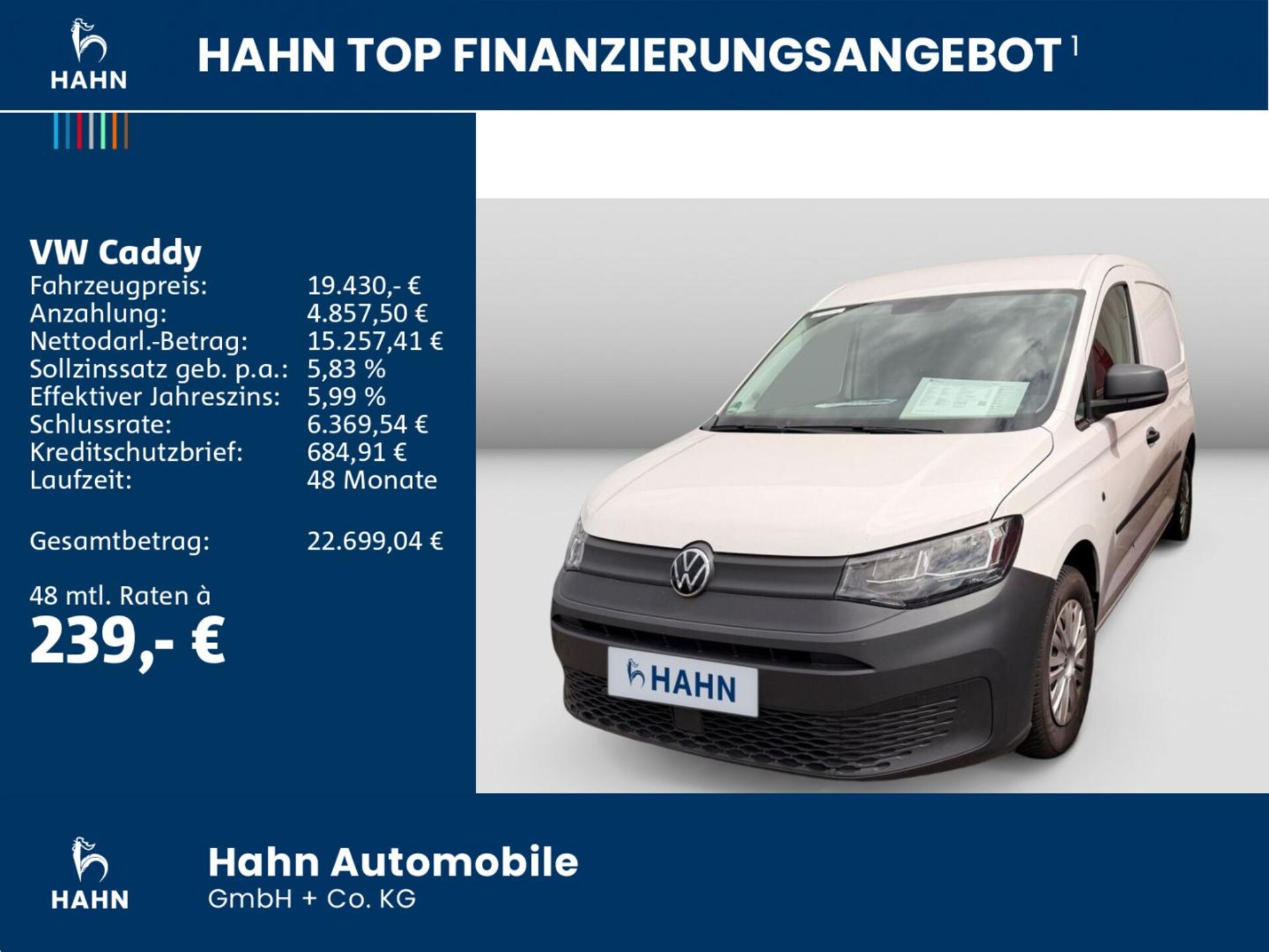 Volkswagen Caddy Cargo EcoProfi