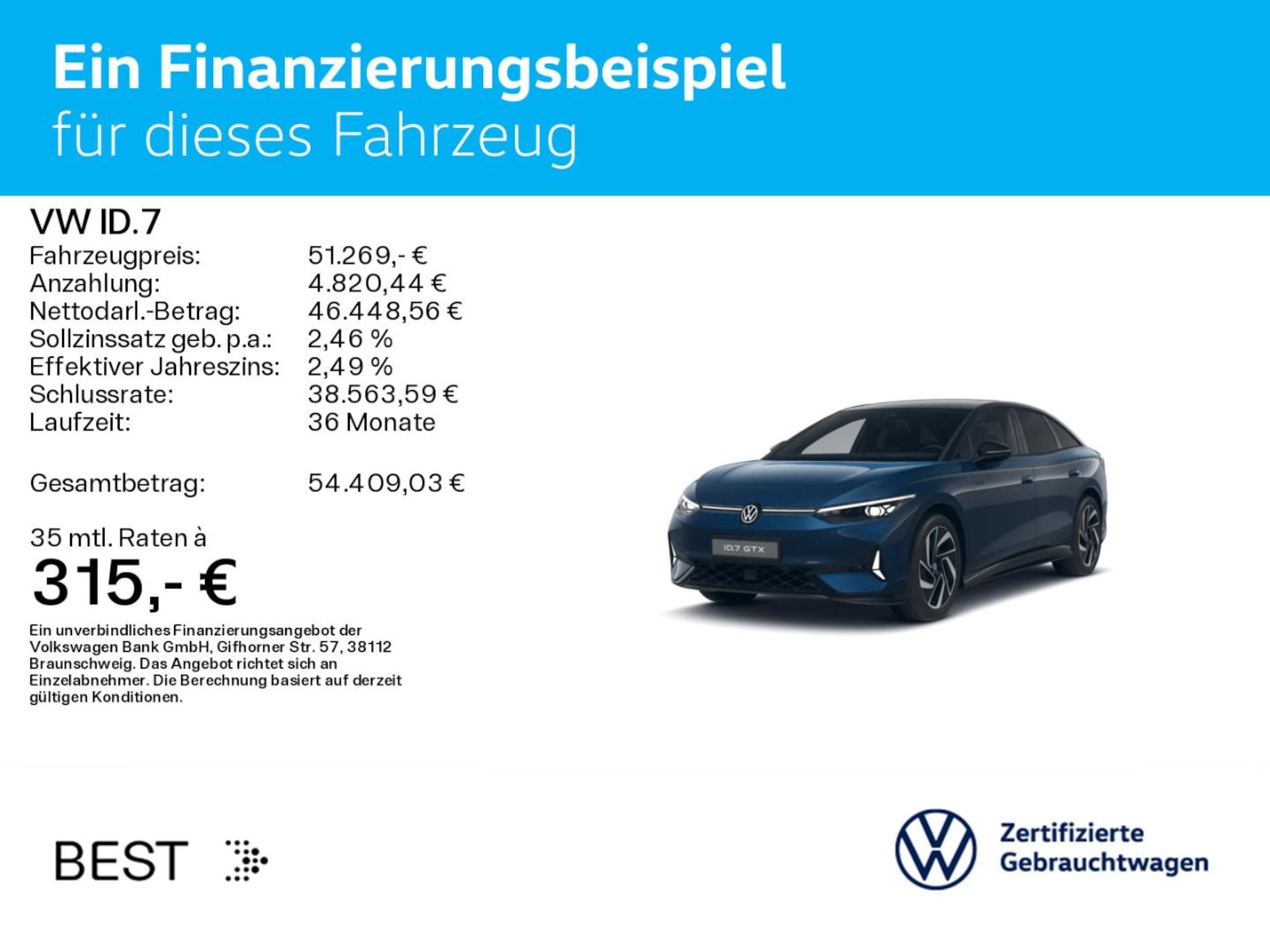 Volkswagen ID.7 GTX