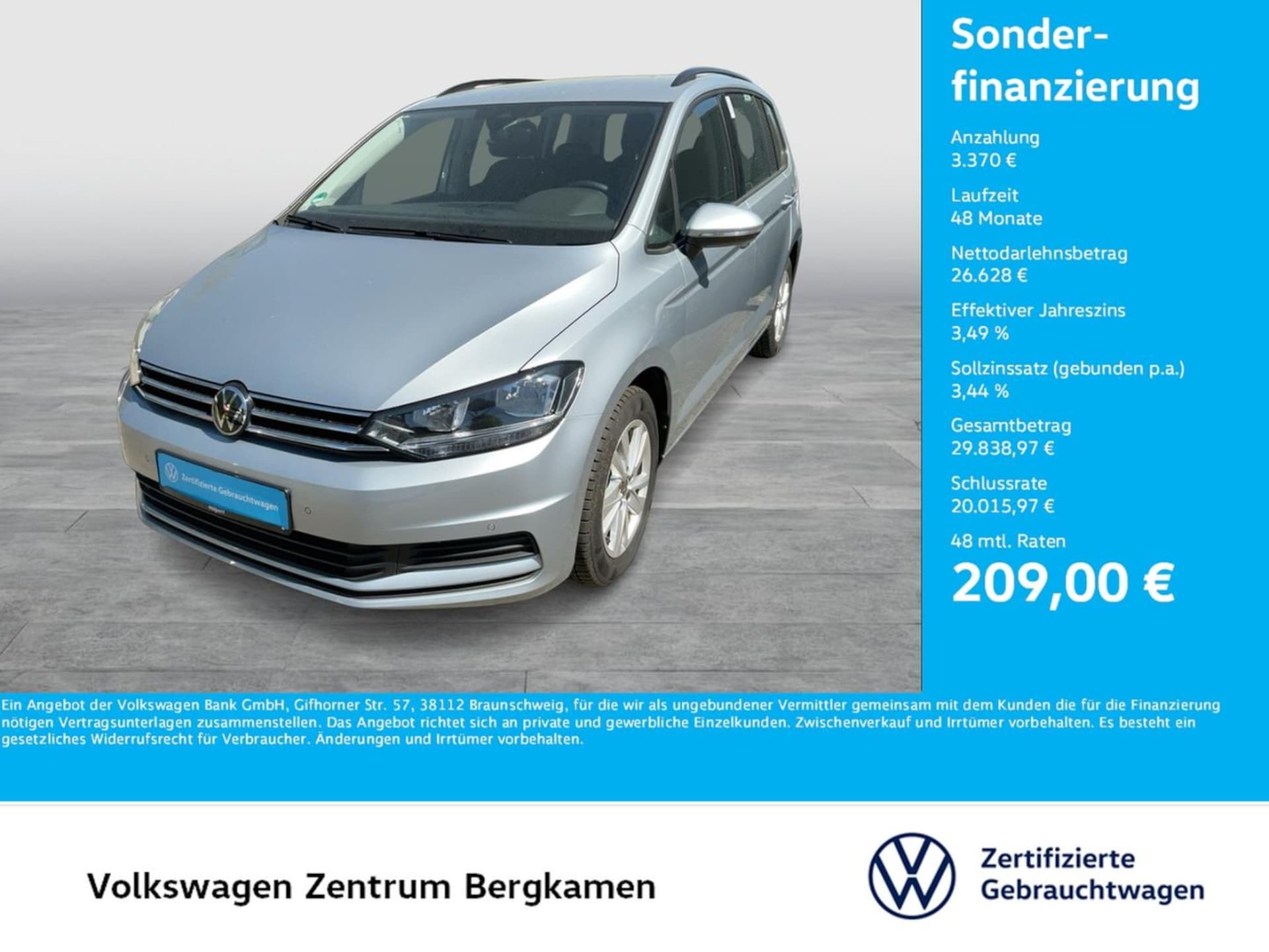 Volkswagen Touran Comfortline
