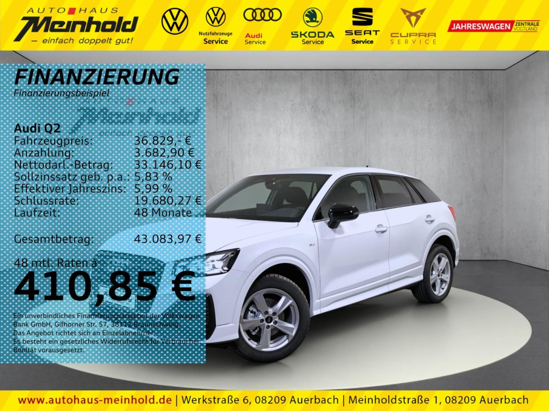 Audi Q2 S line