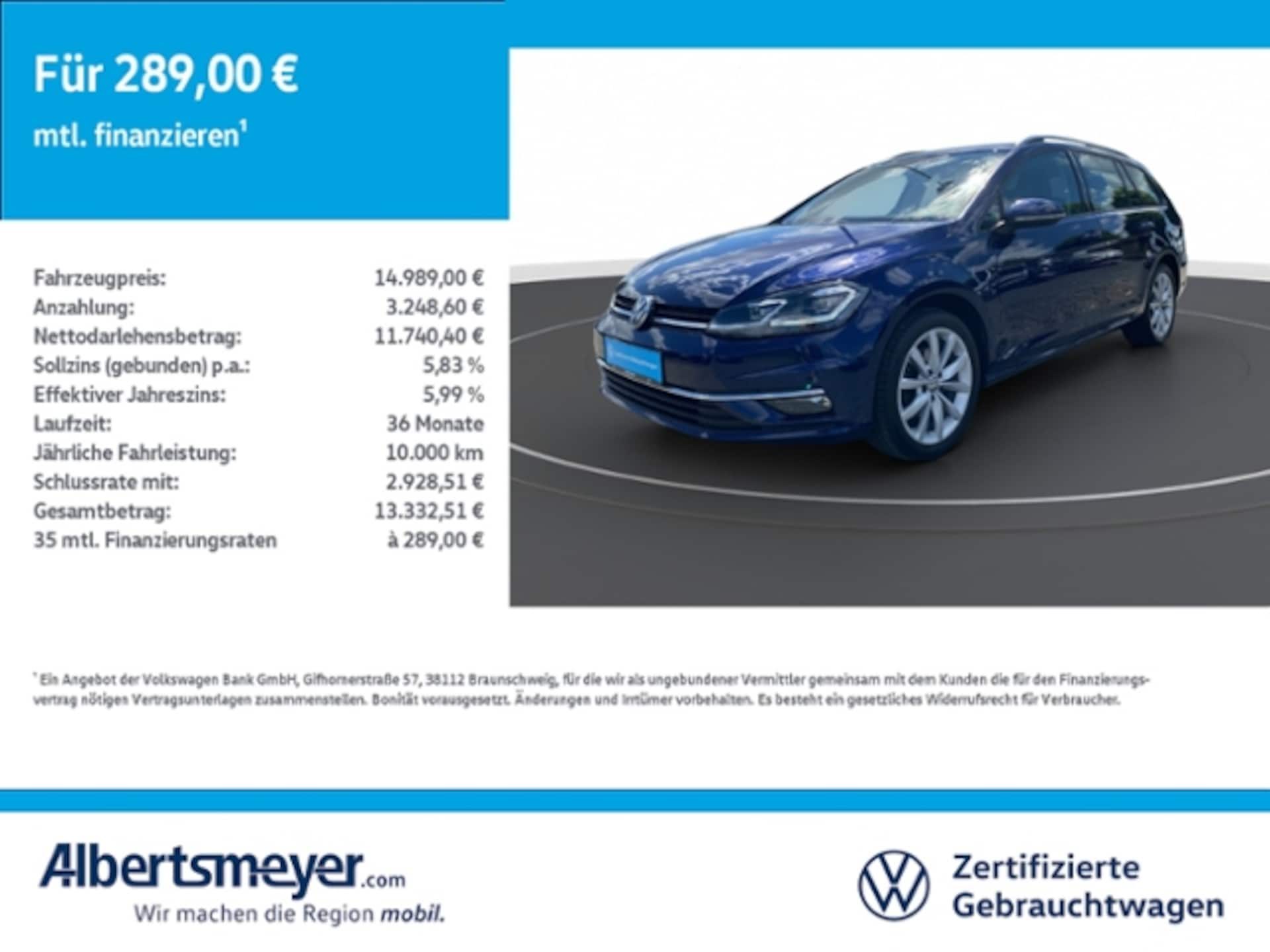 Volkswagen Golf Variant Comfortline