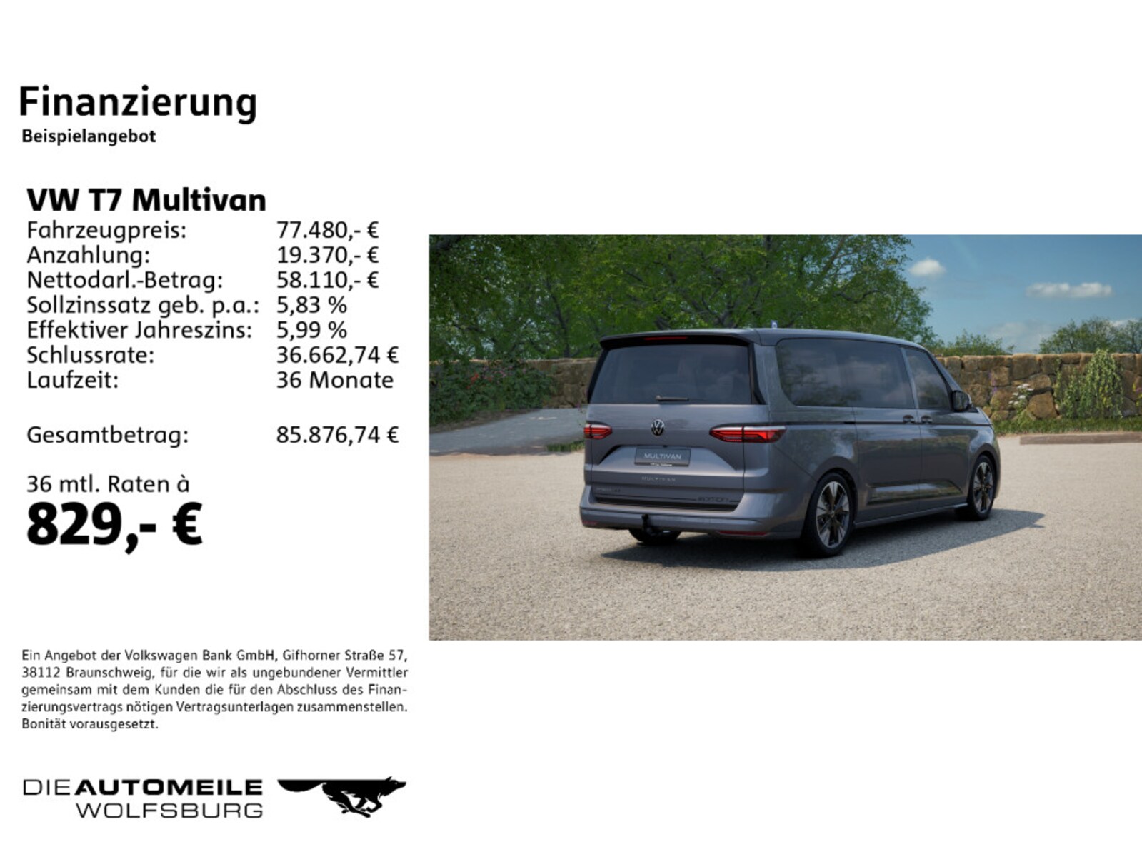 Volkswagen Multivan Langversion – Bild 2