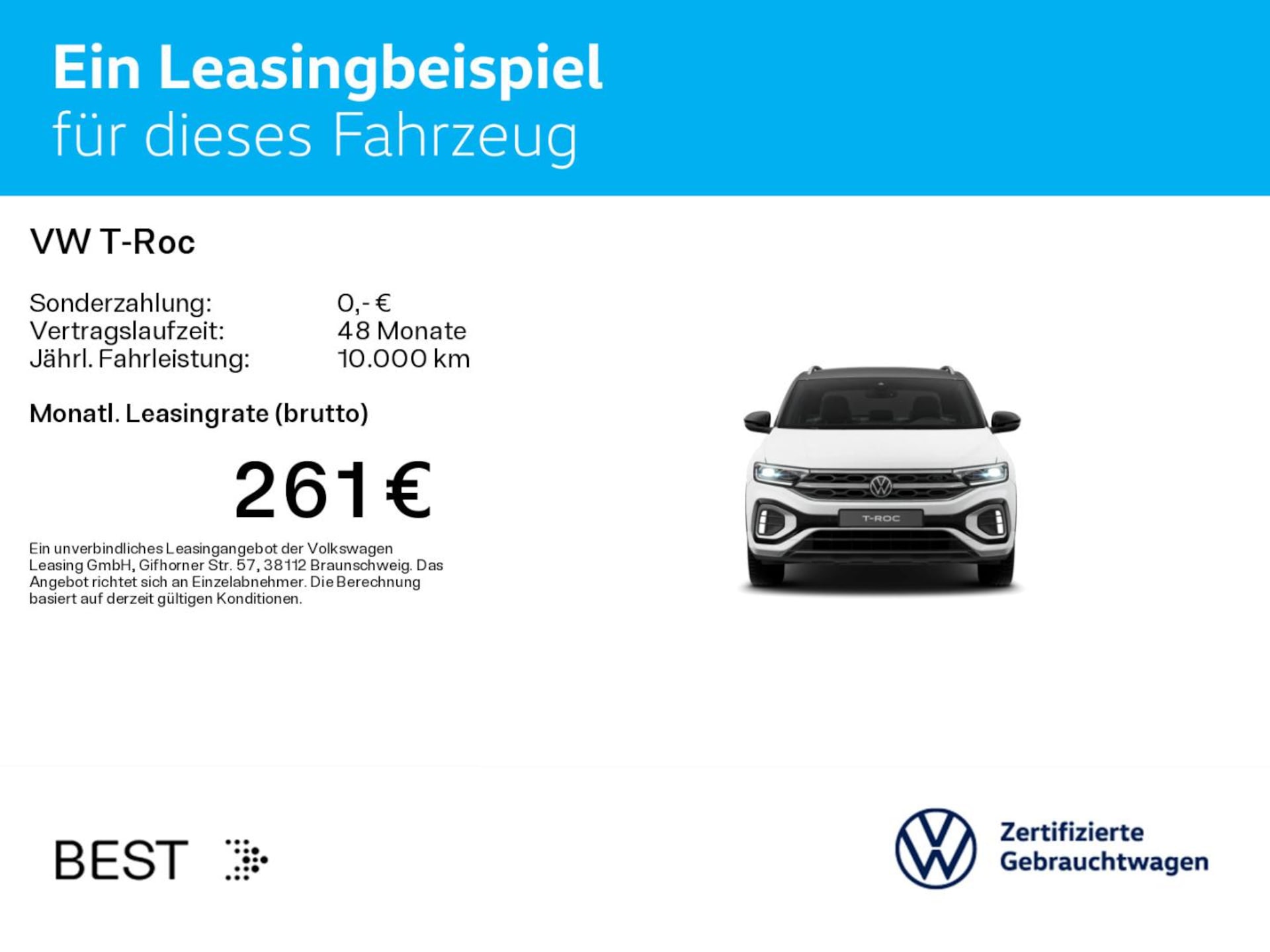 Volkswagen T-Roc R-Line