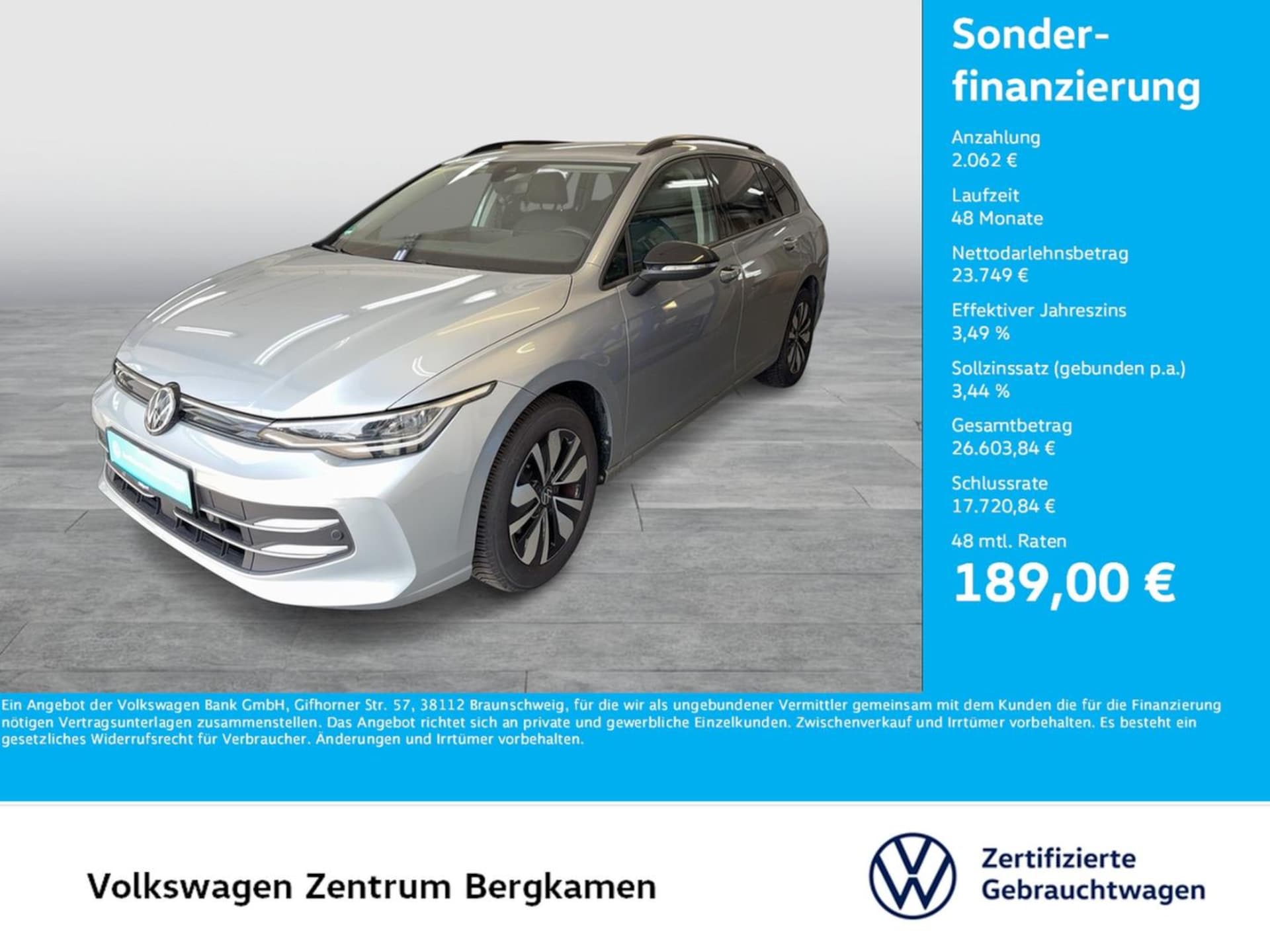 Volkswagen Golf Variant Goal