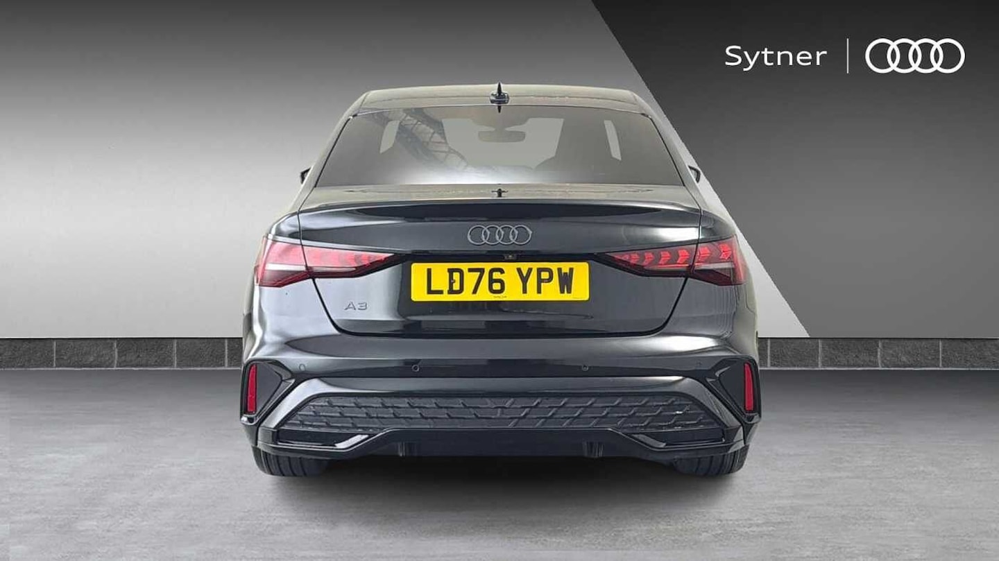 Image of&nbsp;Audi A3 Saloon&nbsp;Black Edition 150 PS TFSI S tronic&nbsp;- View:&nbsp;for more details contact your dealer