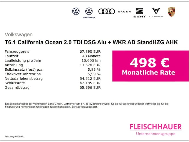 Volkswagen T6.1 California