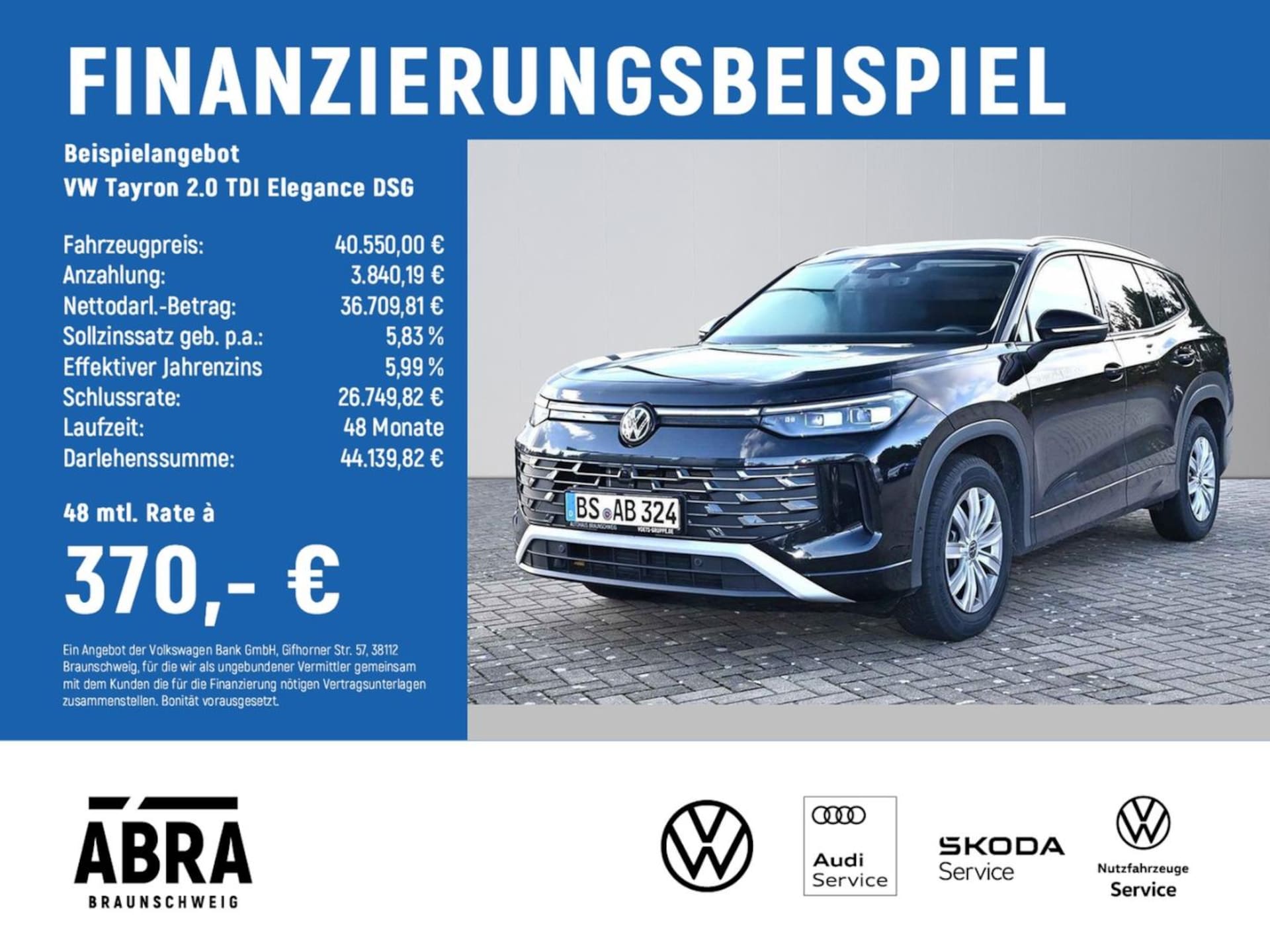 Volkswagen Tayron Elegance