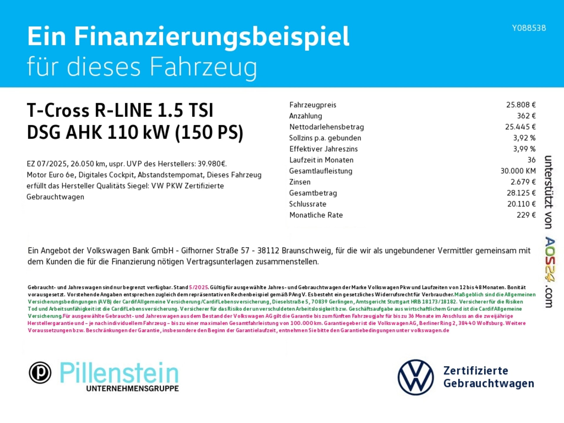 Volkswagen T-Cross R-Line