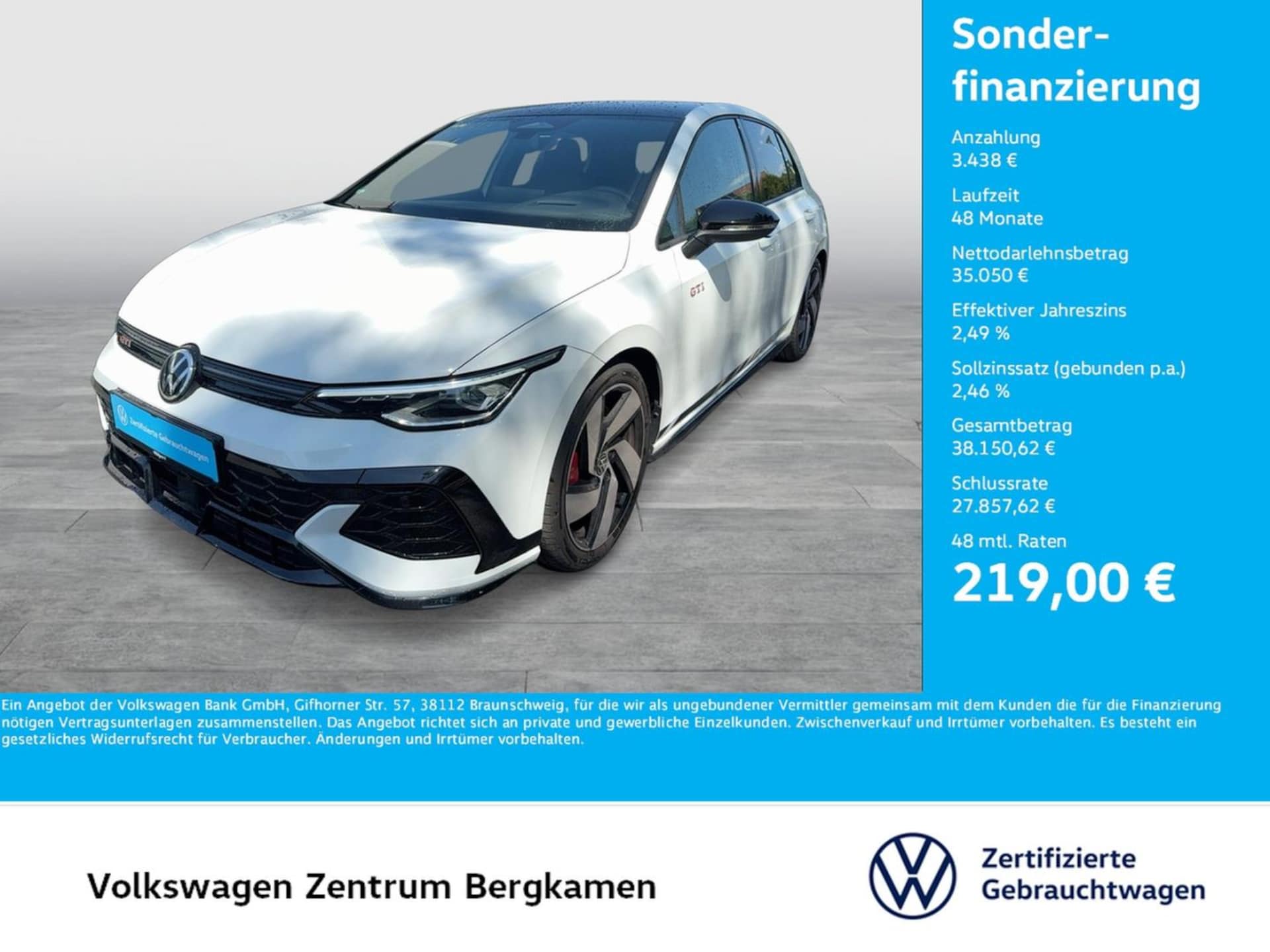 Volkswagen Golf GTI Clubsport