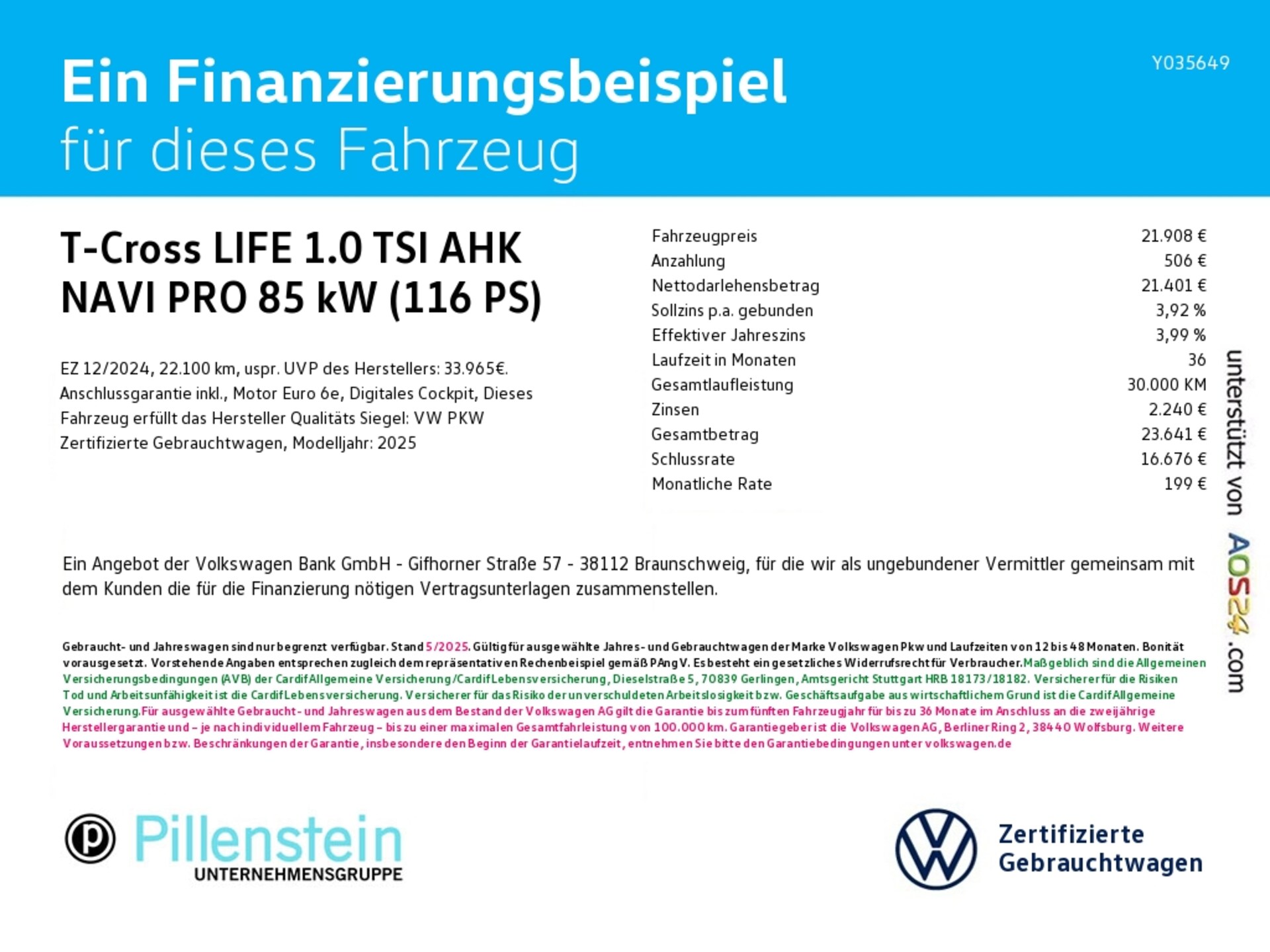 Volkswagen T-Cross Life