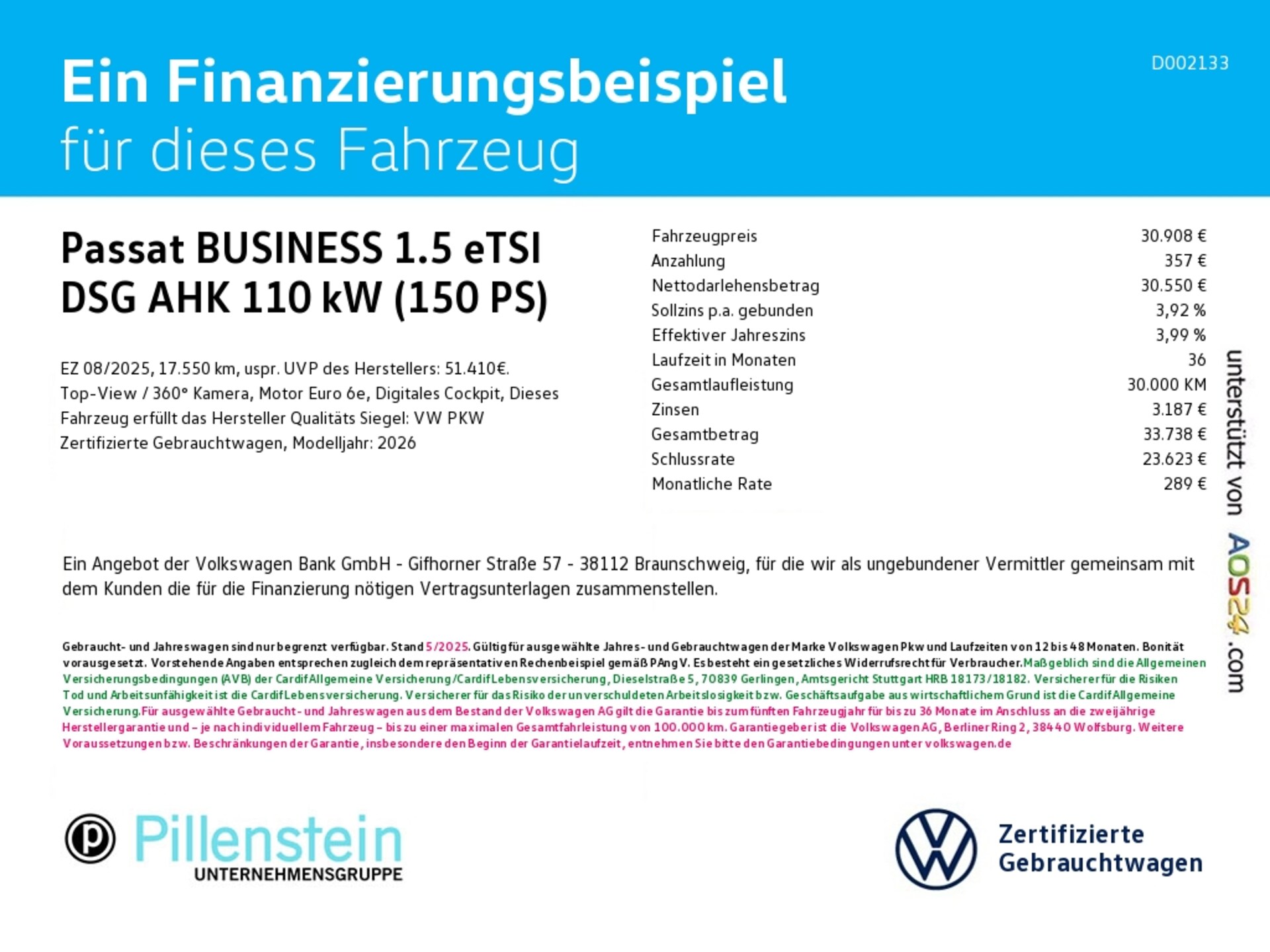 Volkswagen Passat Business