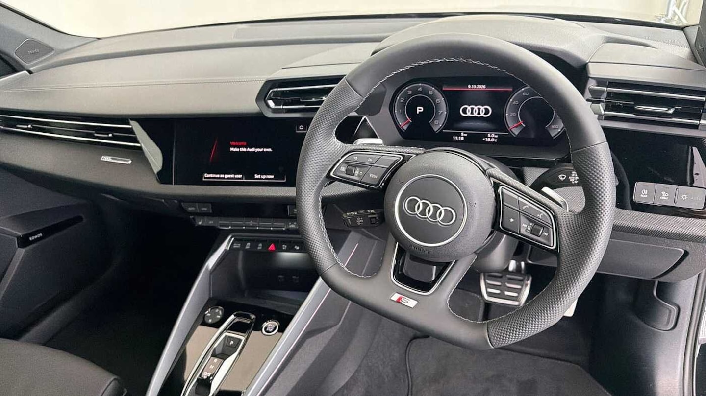 Image of&nbsp;Audi A3 Saloon&nbsp;Black Edition 150 PS TFSI S tronic&nbsp;- View:&nbsp;for more details contact your dealer