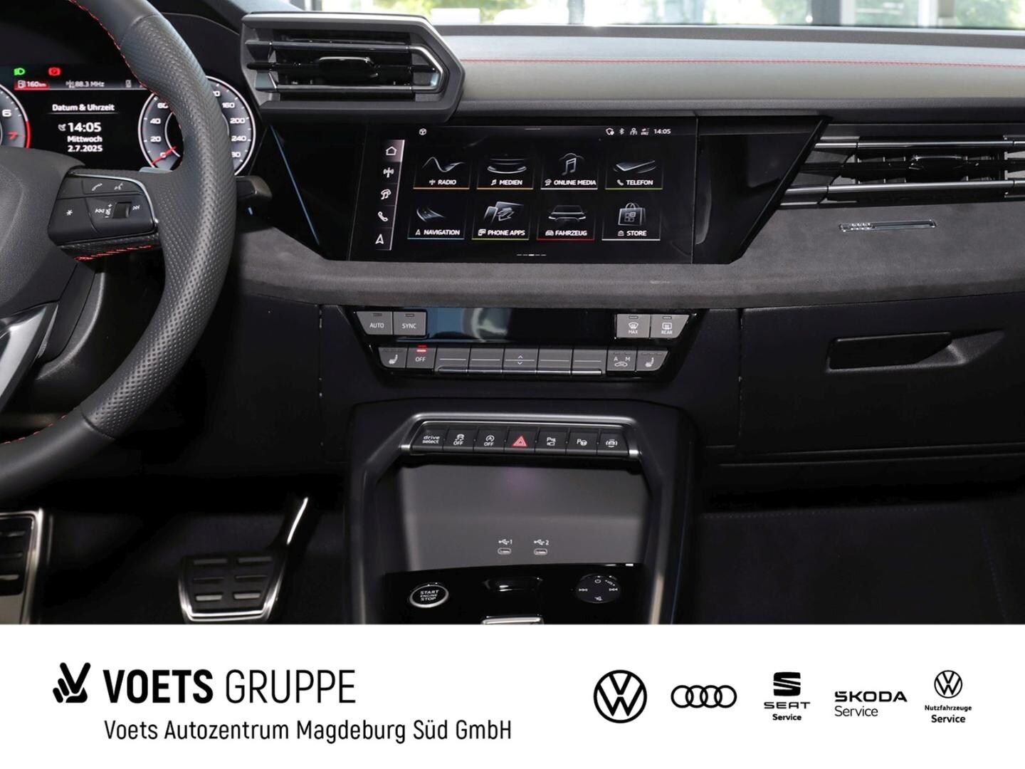 Bild über Audi A3 Sportback S line 35 TFSI S tronic - für weitere Informationen kontaktieren Sie den Audi Partner