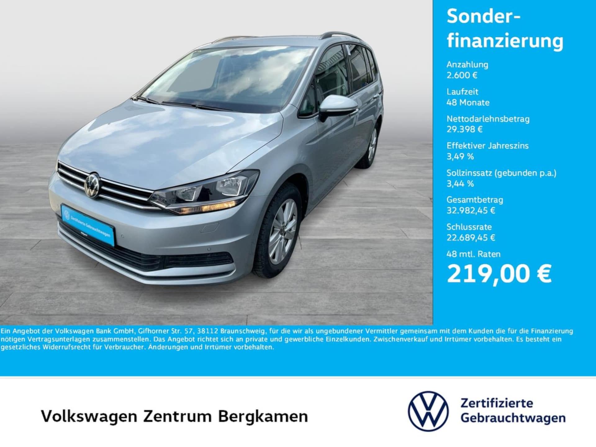 Volkswagen Touran Comfortline
