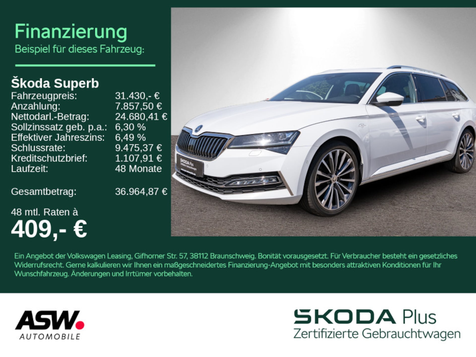 Skoda Superb Combi Laurin & Klement