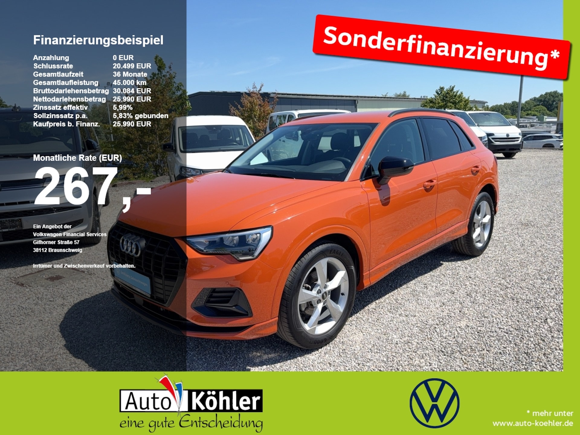 Audi Q3 SUV advanced