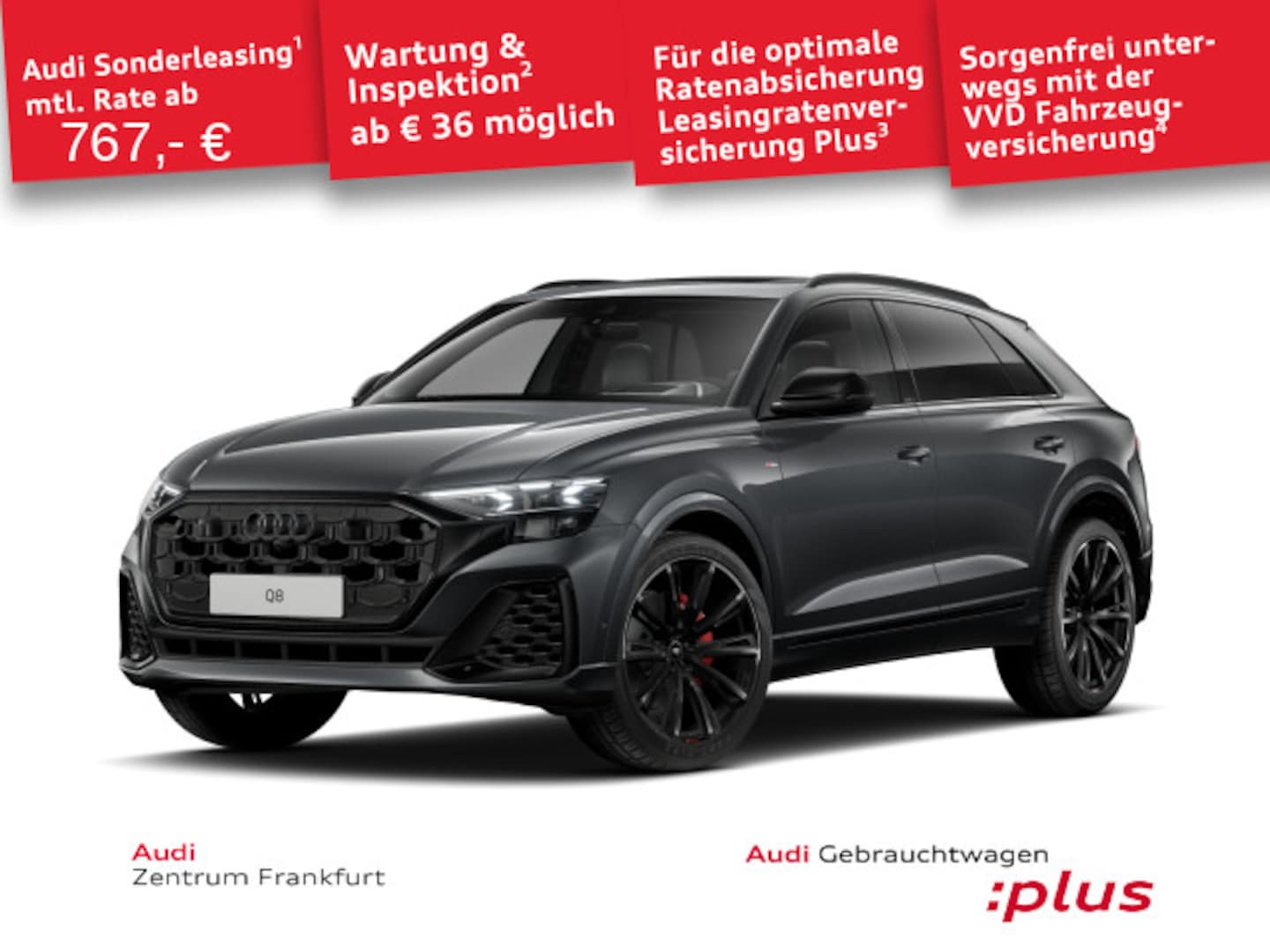 Bild über Audi Q8 SUV S line business TFSI quattro 250 kW tiptronic - für weitere Informationen kontaktieren Sie den Audi Partner