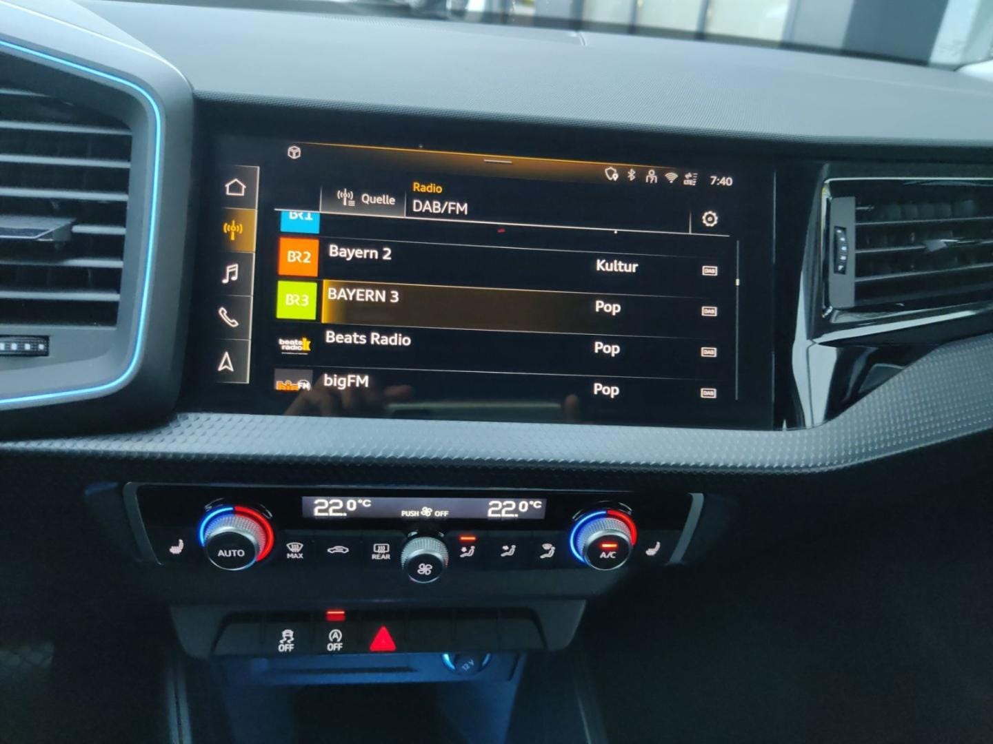 Bild über Audi A1 Sportback advanced 25 TFSI S tronic - für weitere Informationen kontaktieren Sie den Audi Partner