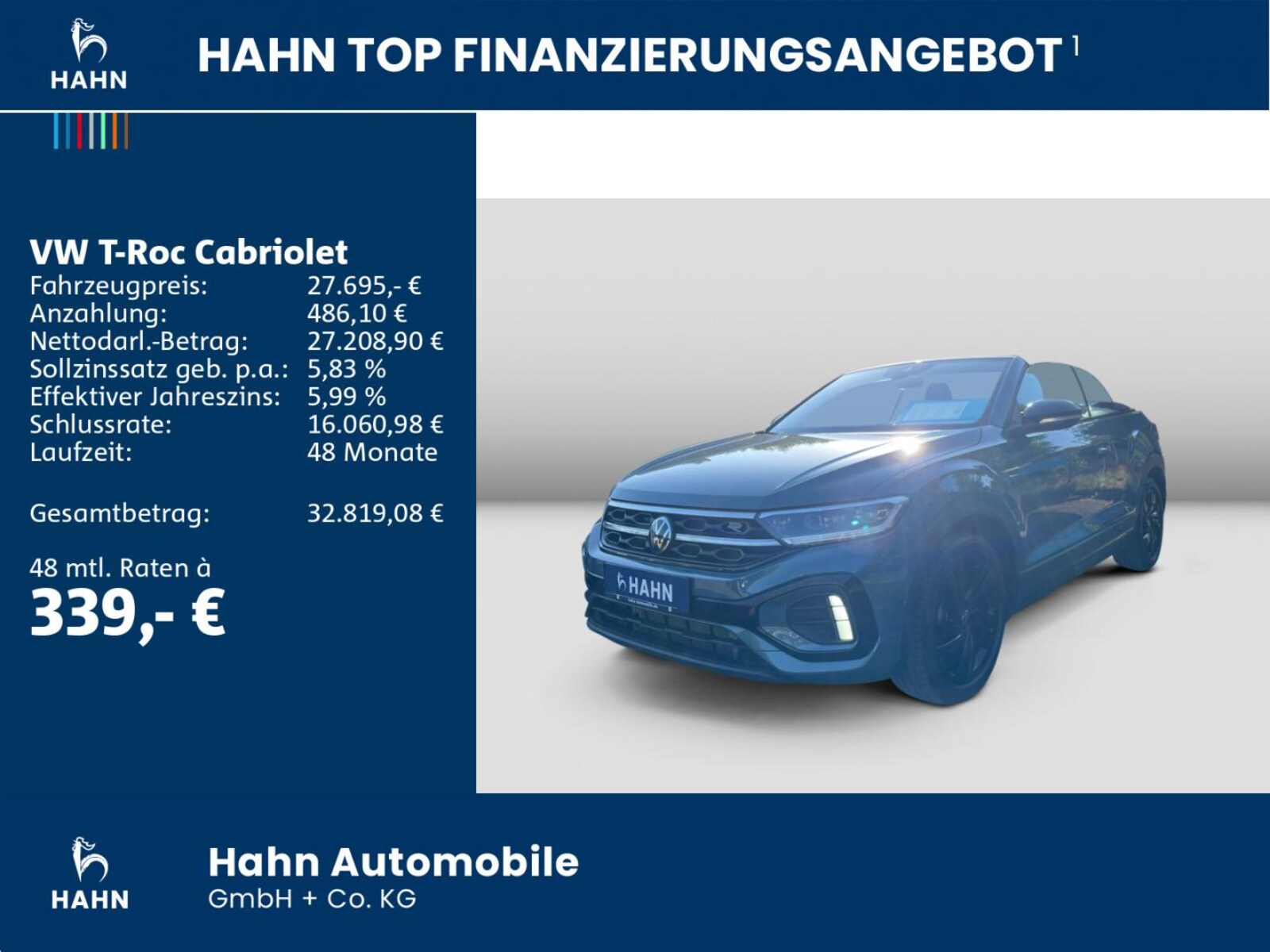 Volkswagen T-Roc Cabriolet – Bild 2