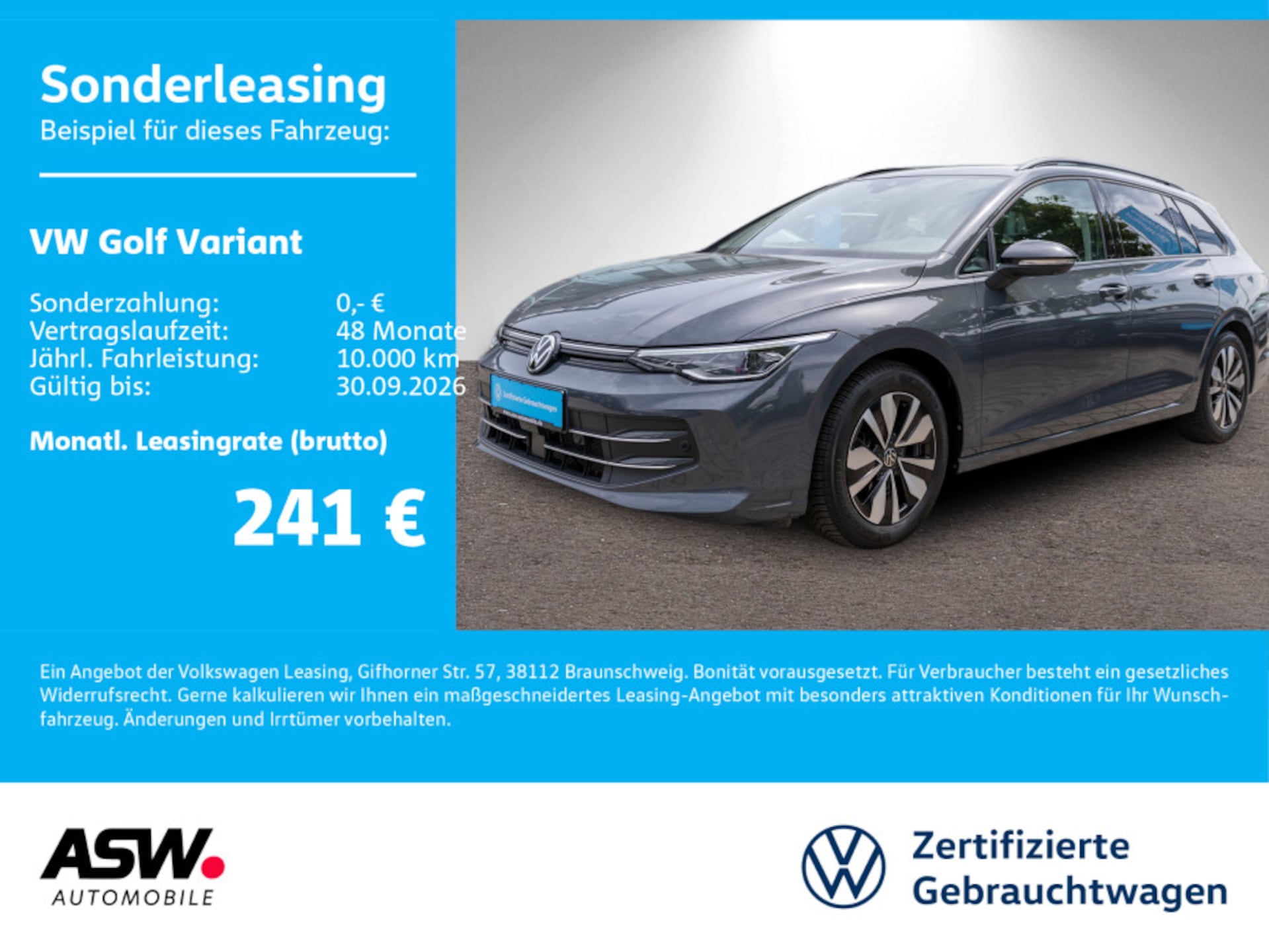 Volkswagen Golf Variant Goal