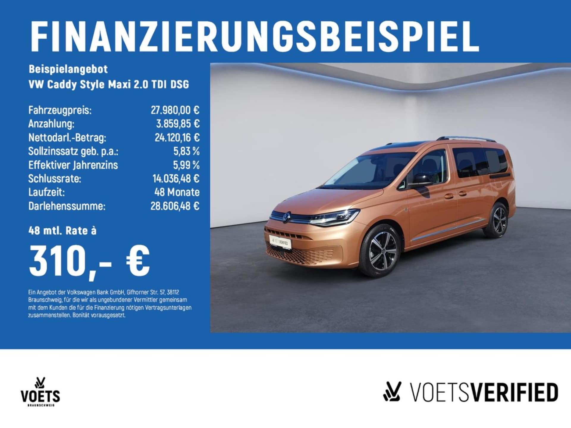 Volkswagen Caddy Maxi Style