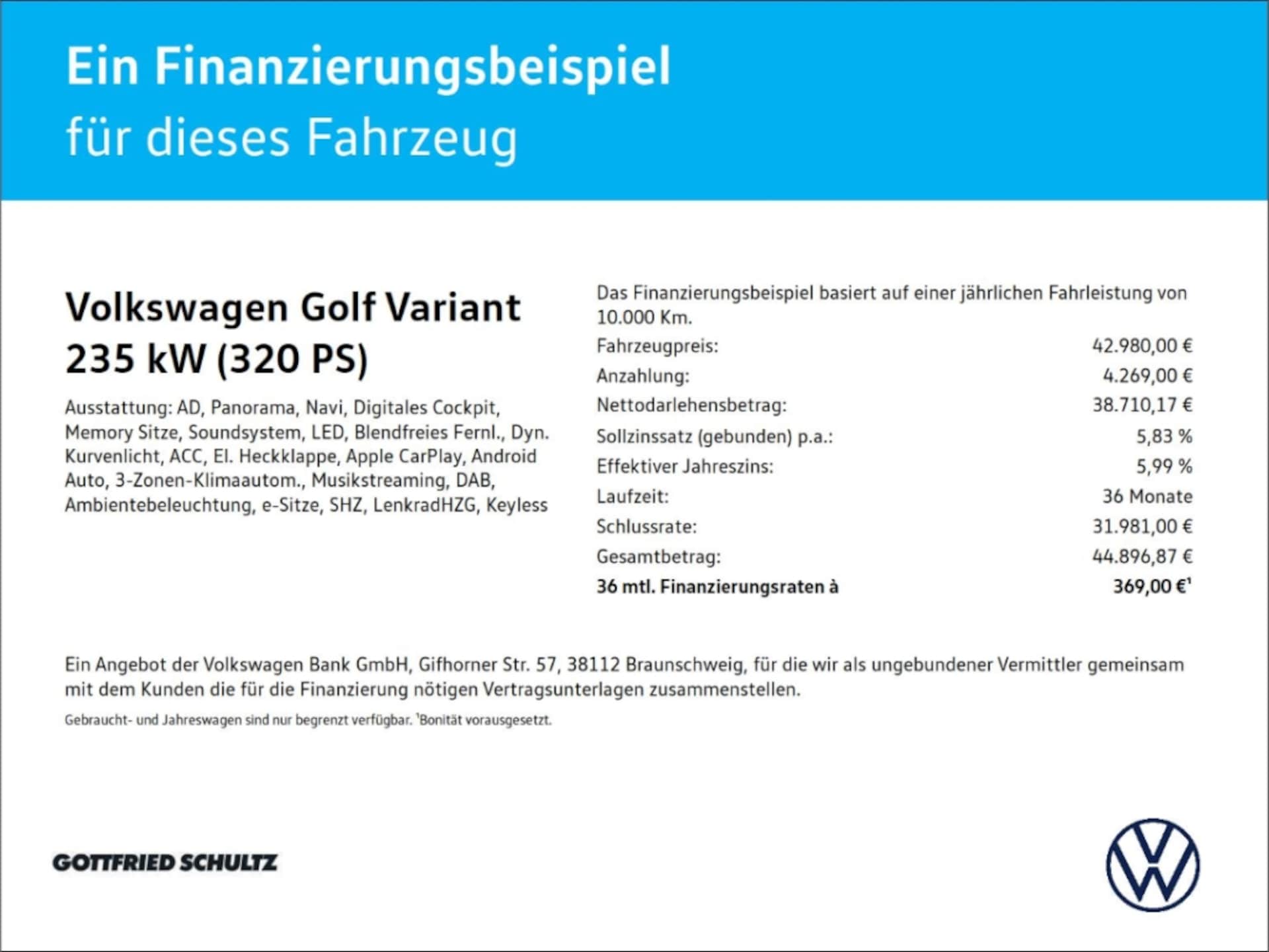 Volkswagen Golf Variant R