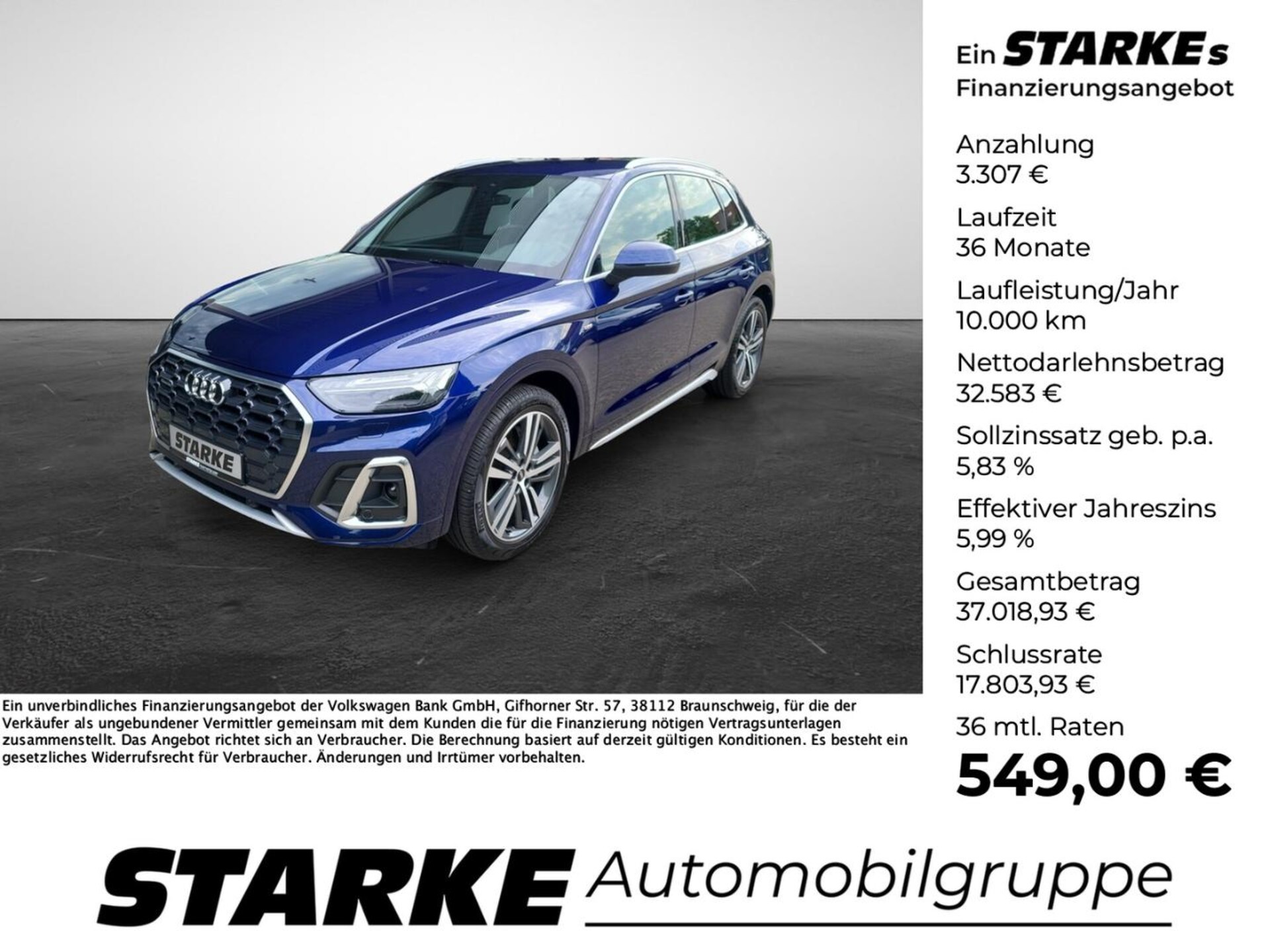 Audi Q5 TFSI e S line