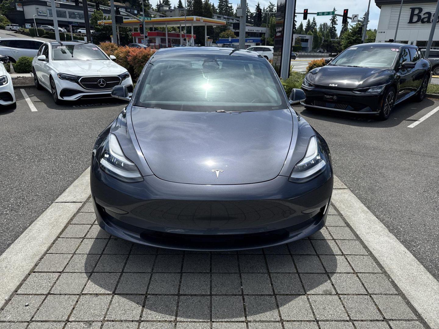 Used 2020 Tesla Model 3 Base with VIN 5YJ3E1EAXLF803538 for sale in Bellevue, WA