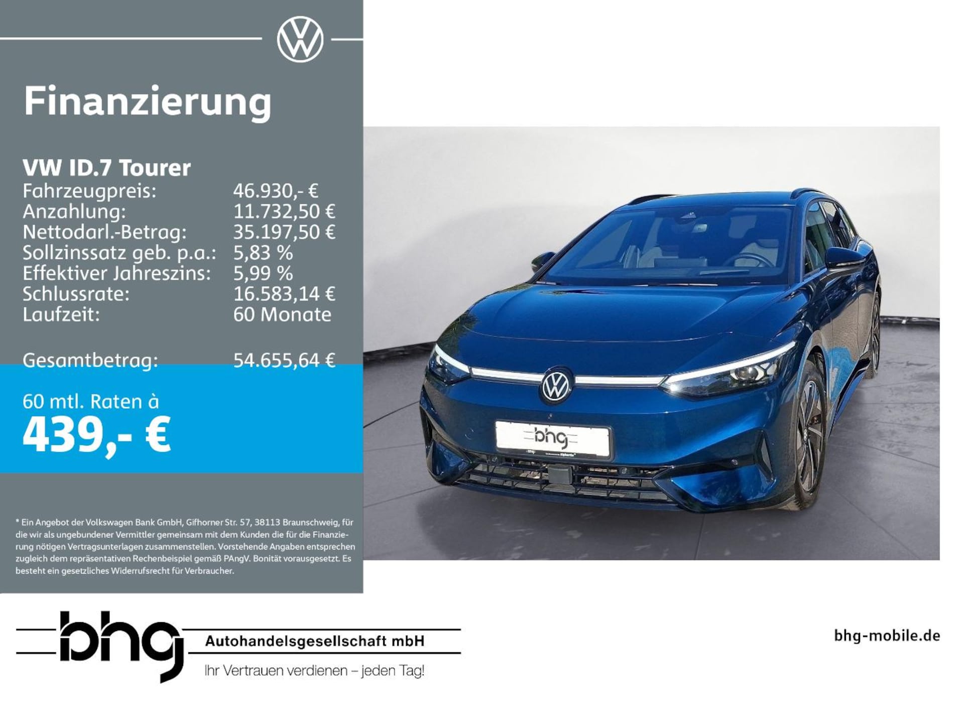 Volkswagen ID.7 Tourer Pro