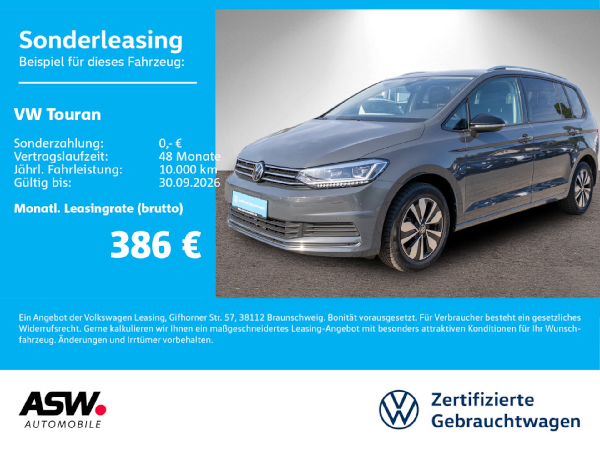 Volkswagen Touran Comfortline