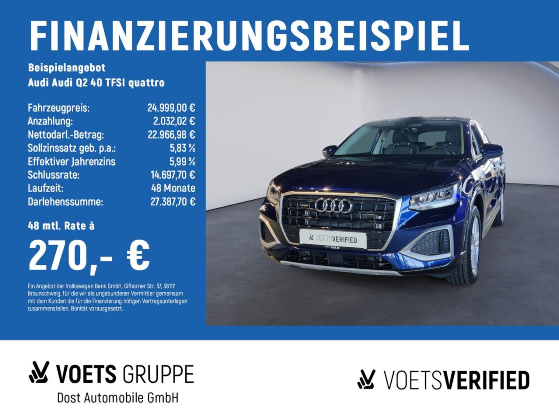 Audi Q2 — Audi Q2 advanced 40 TFSI quattro 140 kW (190 PS) S tronic Audi Q2 40 TFSI quattro advanced AHK+NAVI+PANO