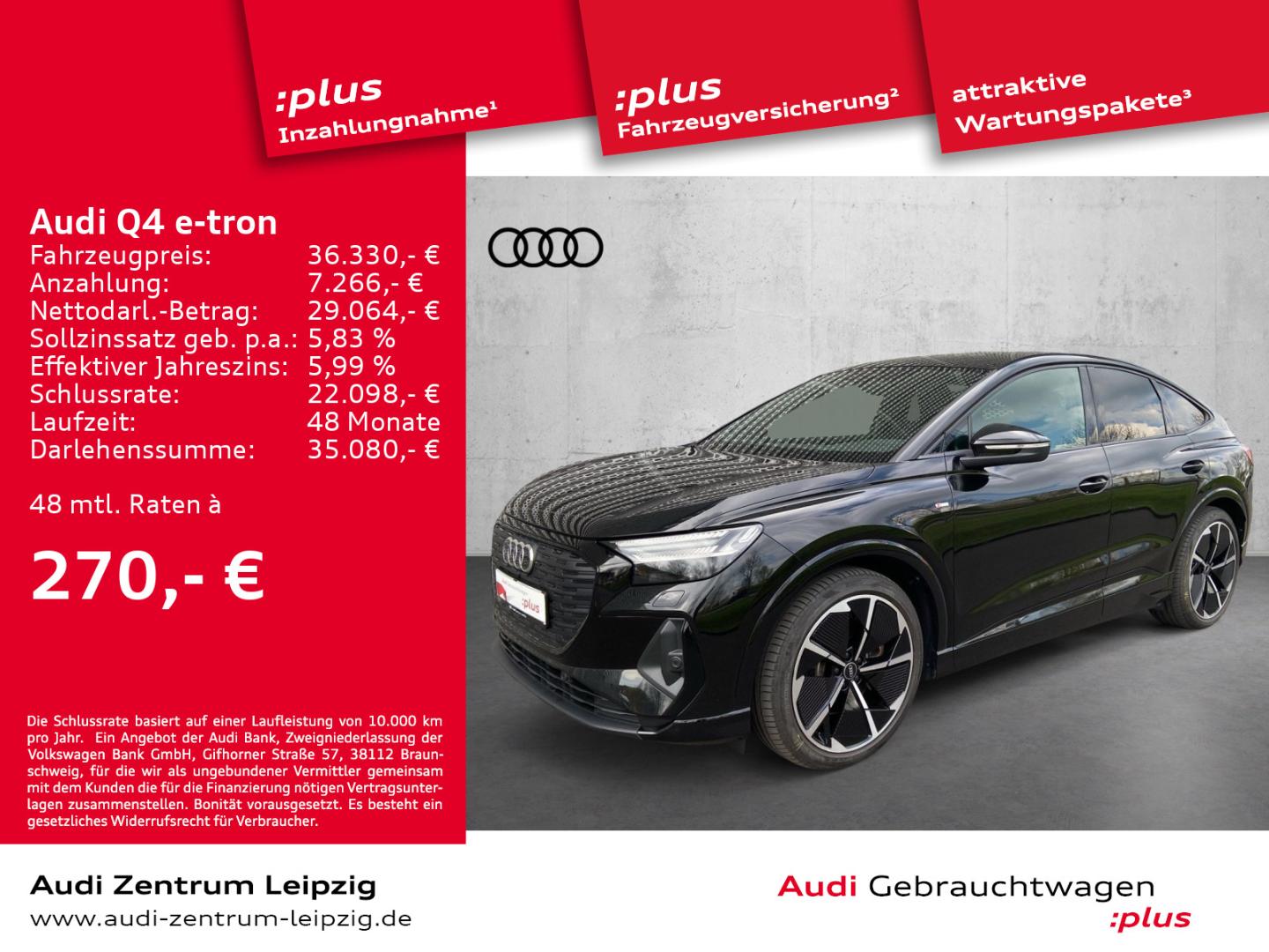 Image about Audi Q4 Sportback e-tron 50 e-tron quattro