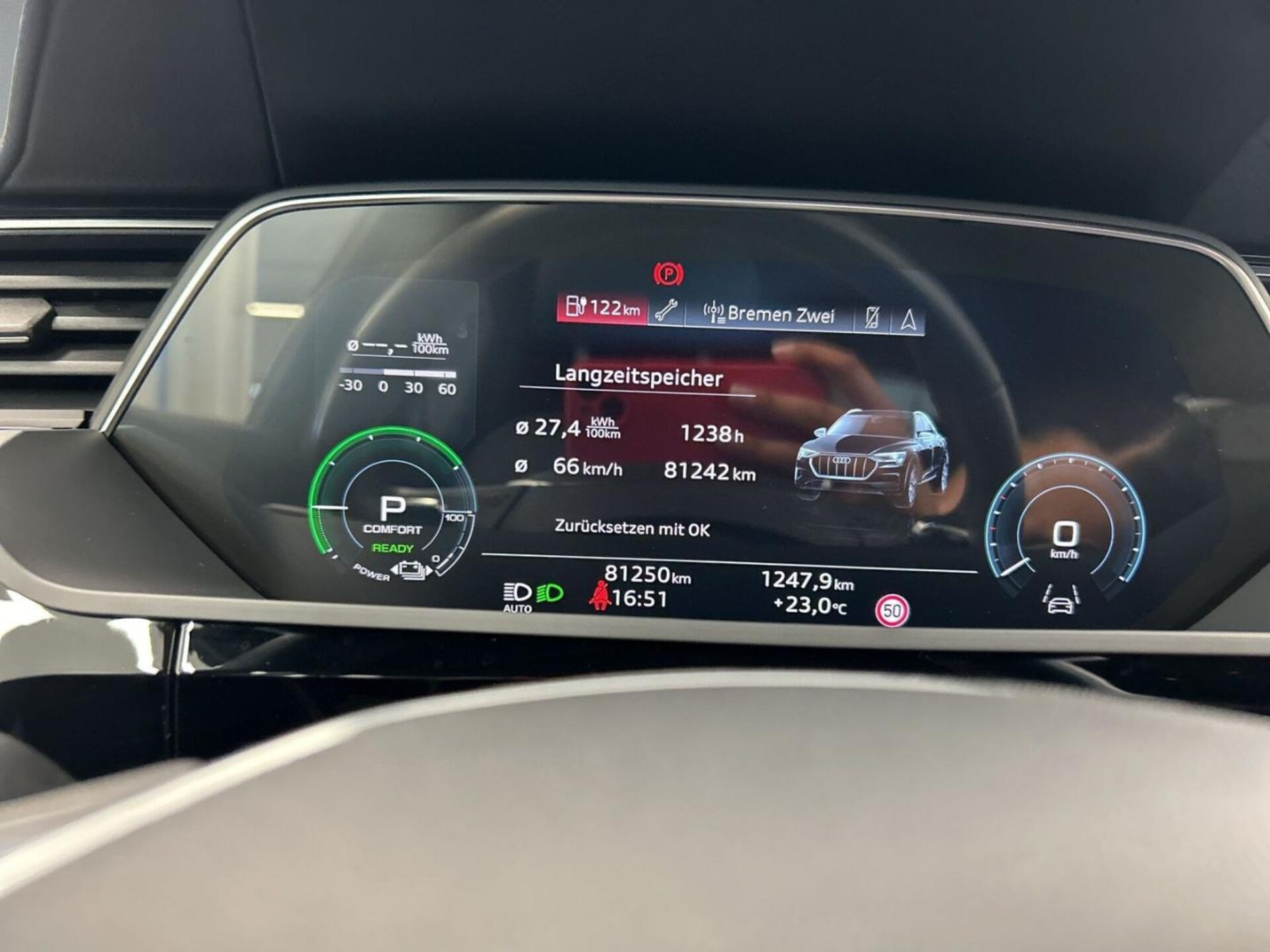 Audi e-tron Sportback advanced