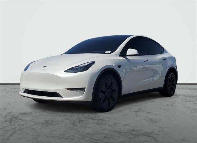 Used 2025 Tesla Model Y Long Range with VIN 7SAYGDEE4SF239472 for sale in West Covina, CA
