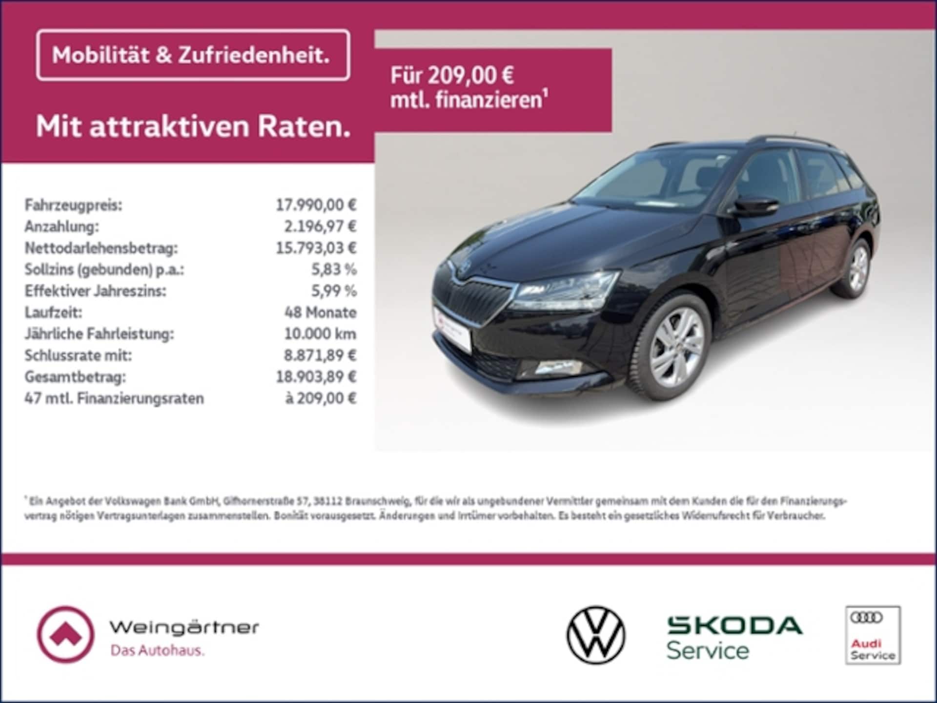 Skoda Fabia Combi Ambition