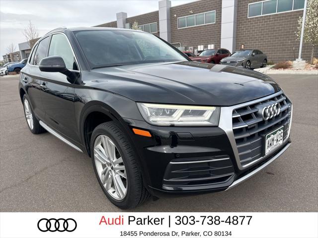 Used 2019 Audi Q5 Premium Plus with VIN WA1BNAFY5K2018752 for sale in Parker, CO