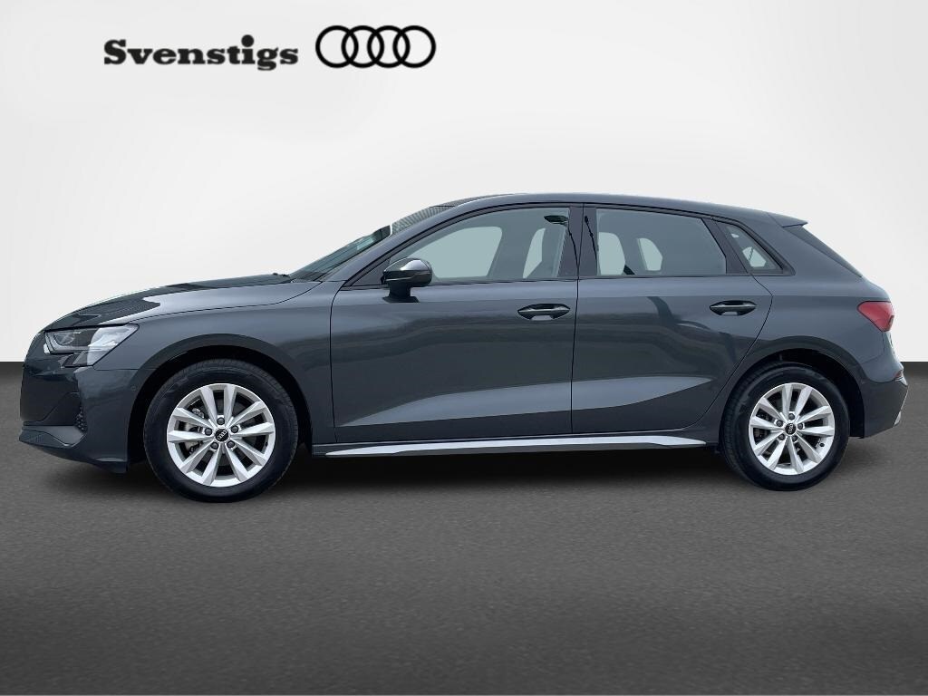 Bild som visar&nbsp;Audi A3 Sportback&nbsp;A3 Sportback 35 TFSI Proline 150 hk S tronic - för mer information kontakta din Audi Partner
