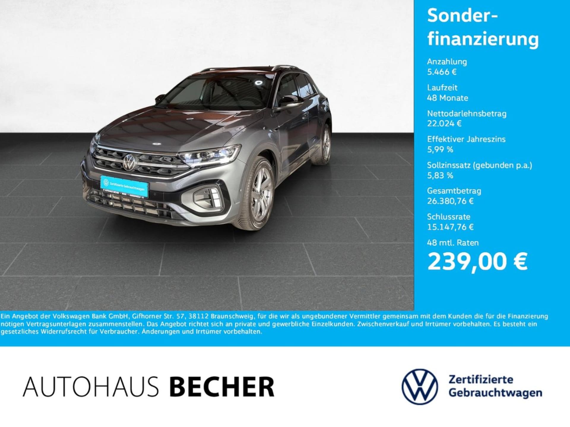 Volkswagen T-Roc R-Line