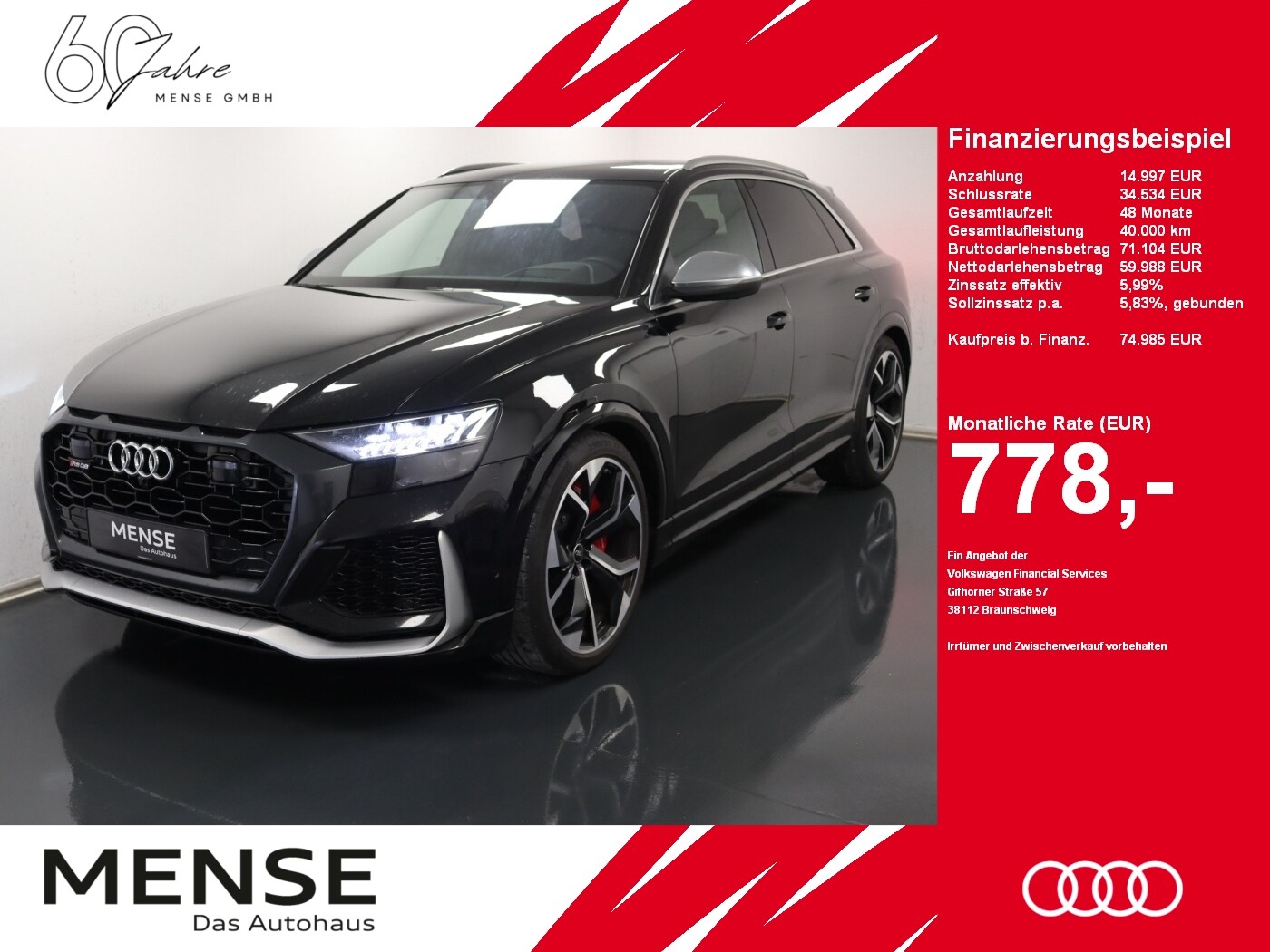Image about Audi RS Q8 TFSI quattro tiptronic