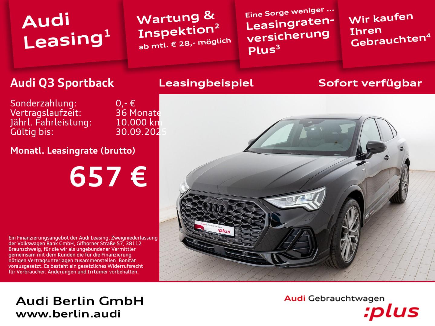 Image about Audi Q3 Sportback S line 40 TFSI quattro S tronic
